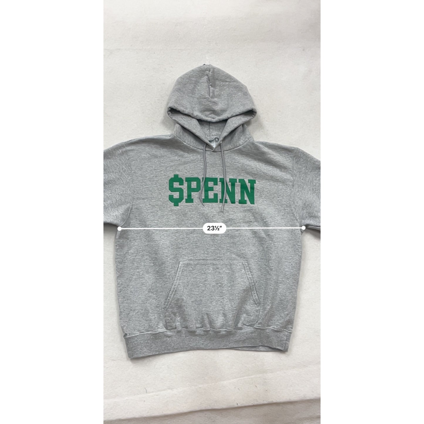 Champion Eco Authentic $PENN Hoodie XL Gray #841A