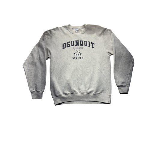 Ogunquit Maine Crewneck Sweatshirt Medium Port & Company #7434