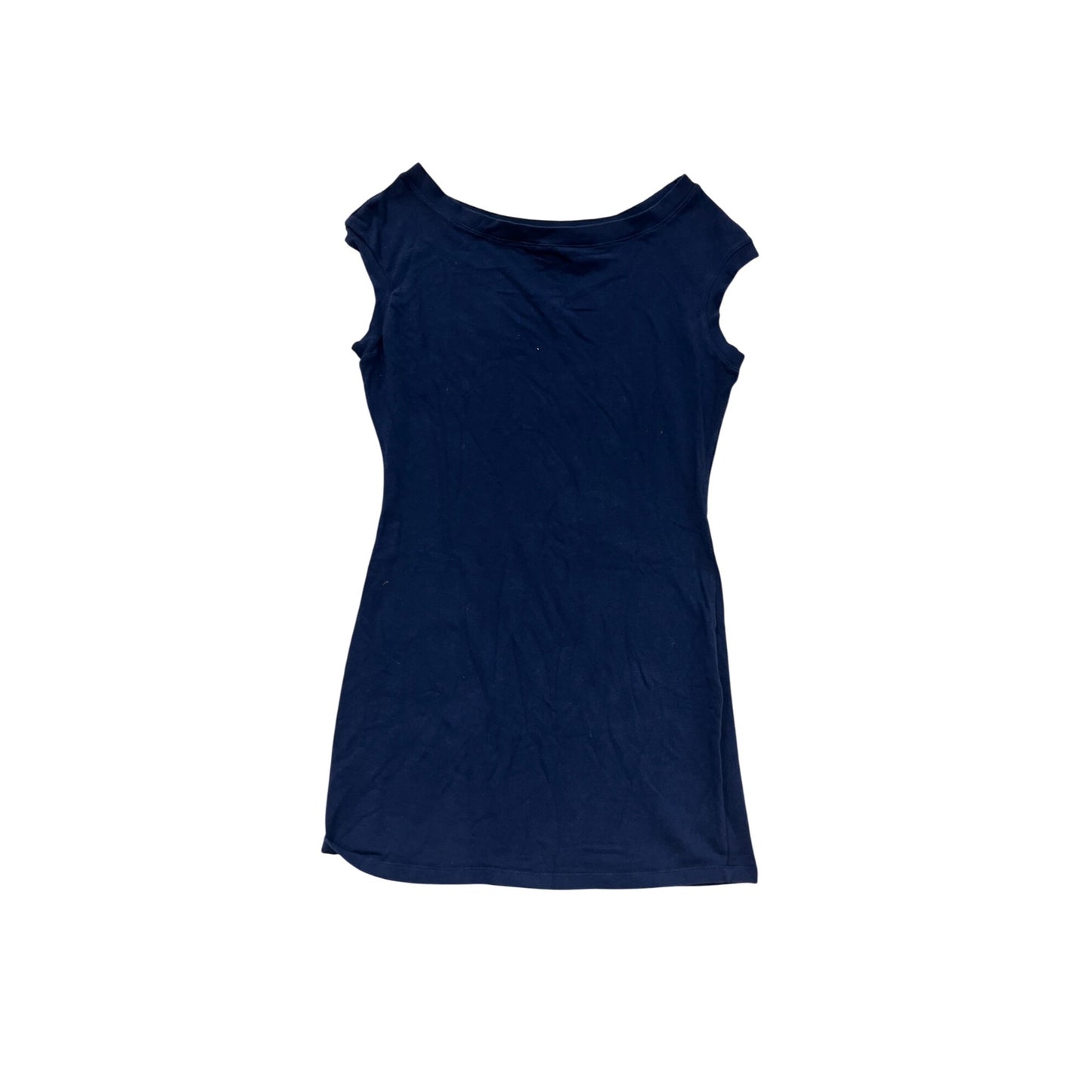 Navy Cap Sleeve Dress By Angelrox S #8863