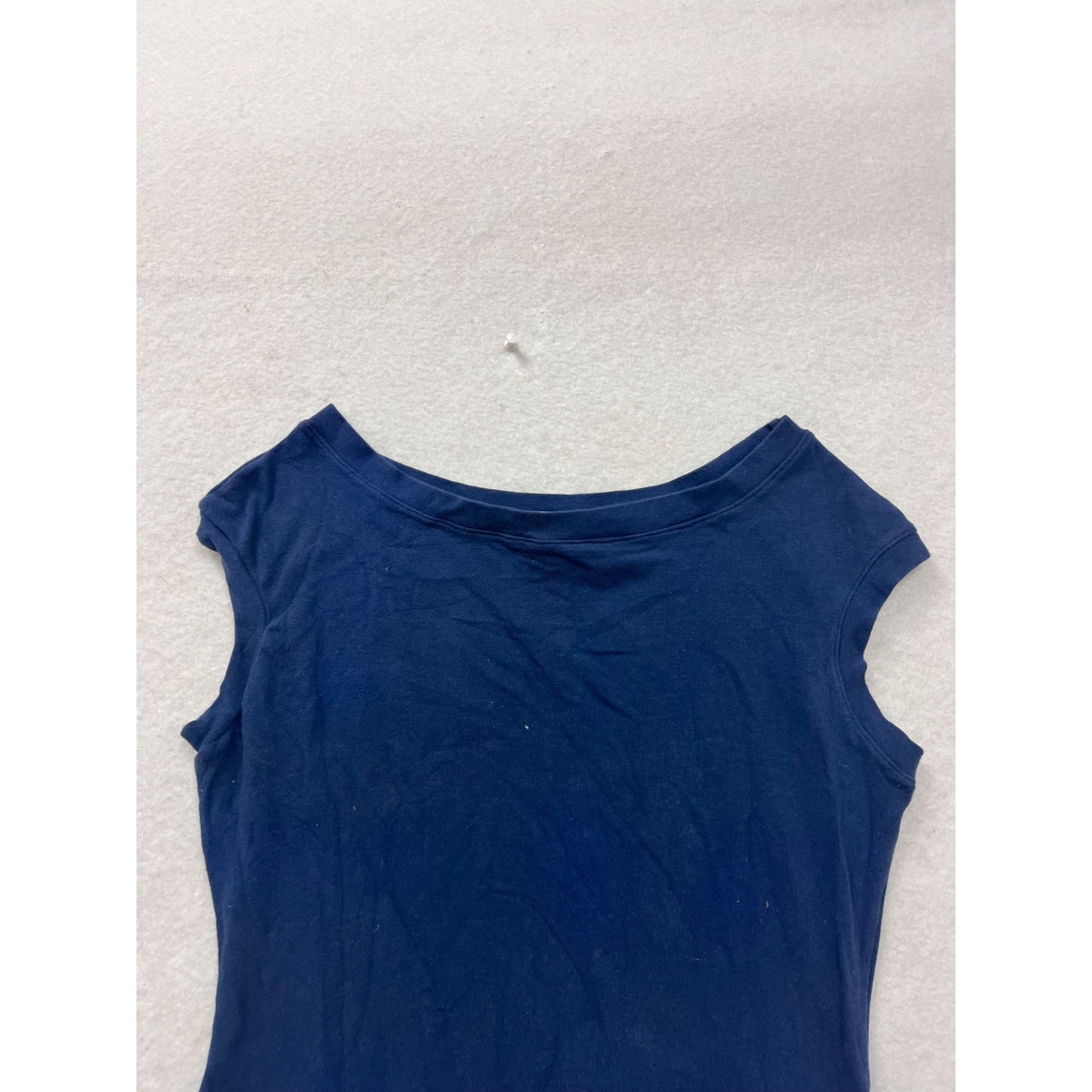 Navy Cap Sleeve Dress By Angelrox S #8863