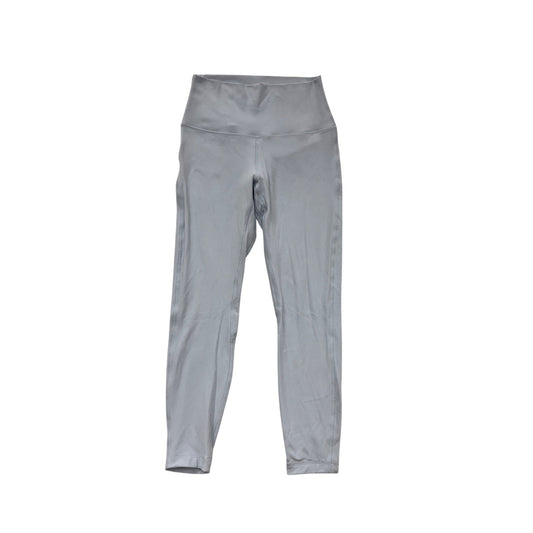 Lululemon Womens Light Blue High-Waisted Athletic Leggings Size 6 #918A