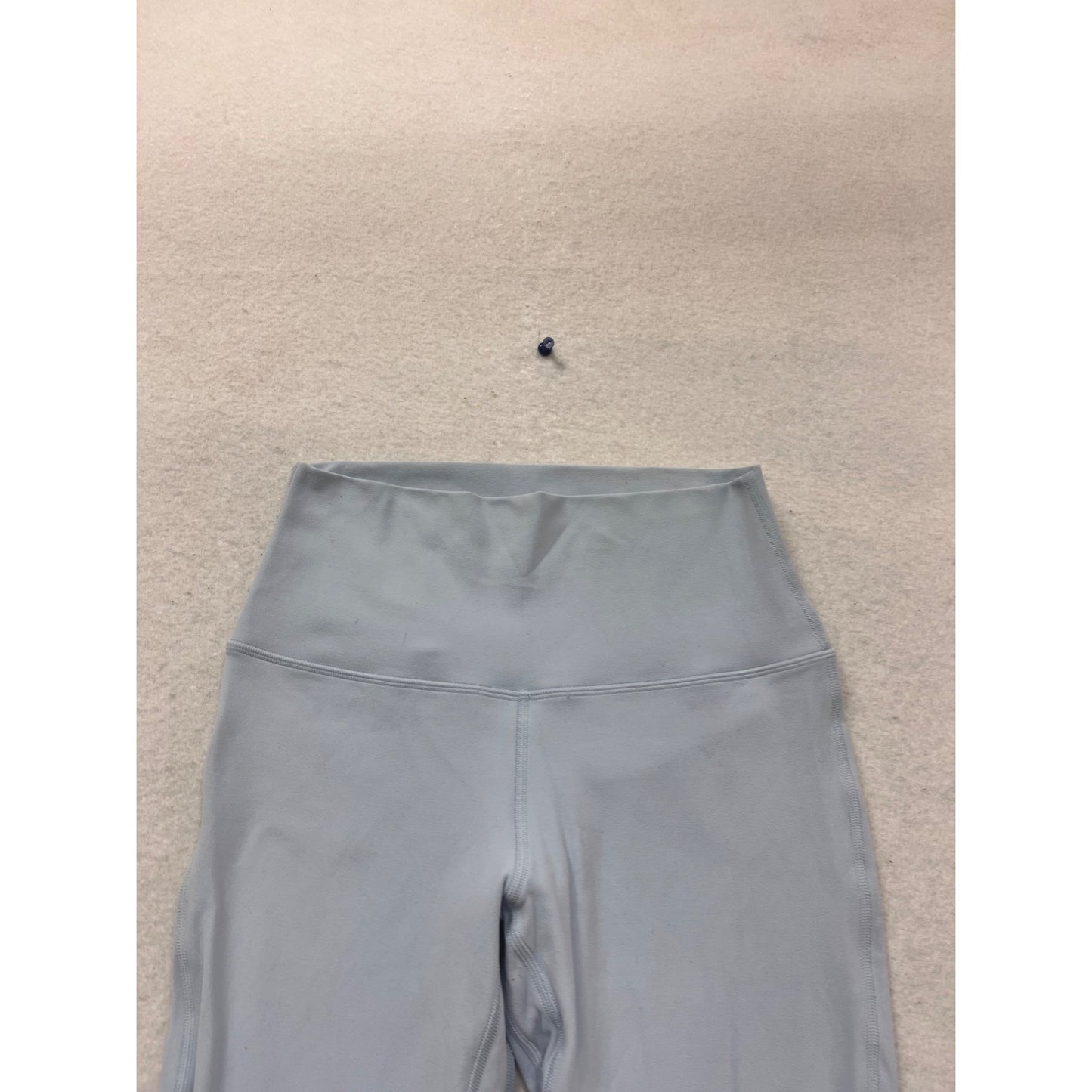 Lululemon Womens Light Blue High-Waisted Athletic Leggings Size 6 #918A