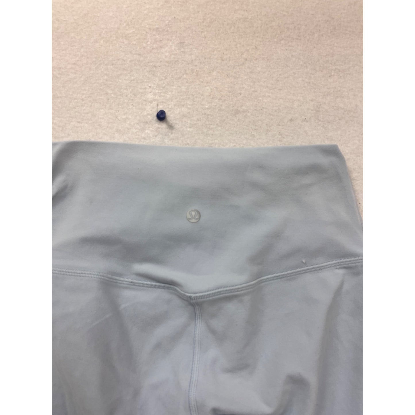 Lululemon Womens Light Blue High-Waisted Athletic Leggings Size 6 #918A