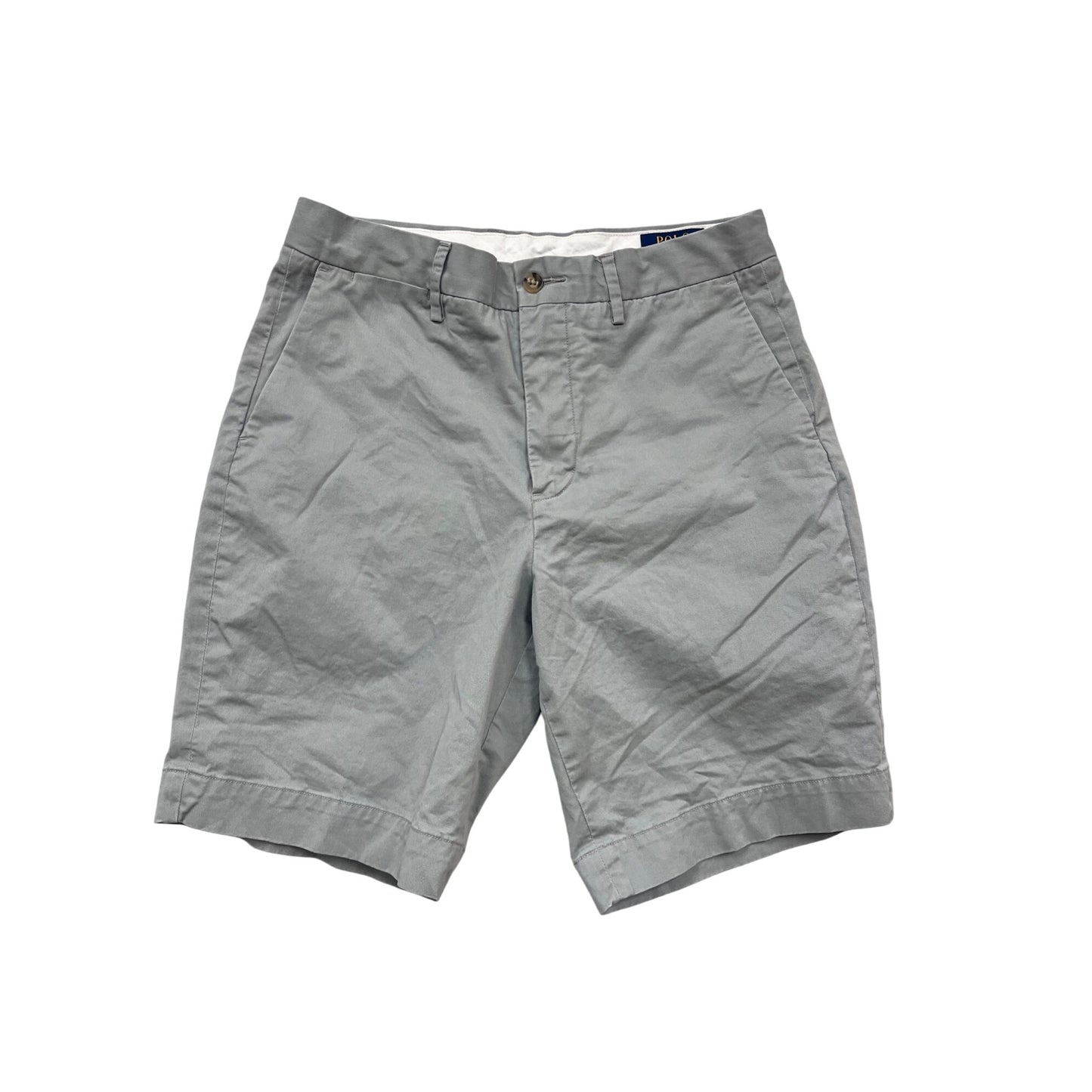 Polo Ralph Lauren Stretch Classic Fit Shorts Grey Size 29 #856A