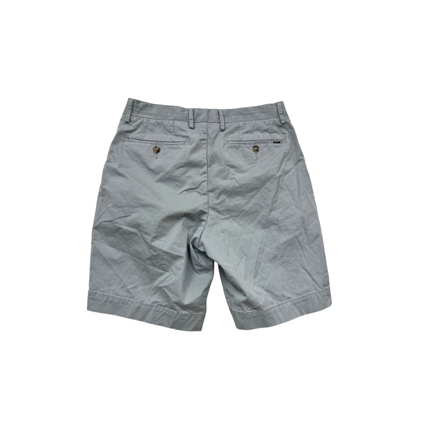 Polo Ralph Lauren Stretch Classic Fit Shorts Grey Size 29 #856A