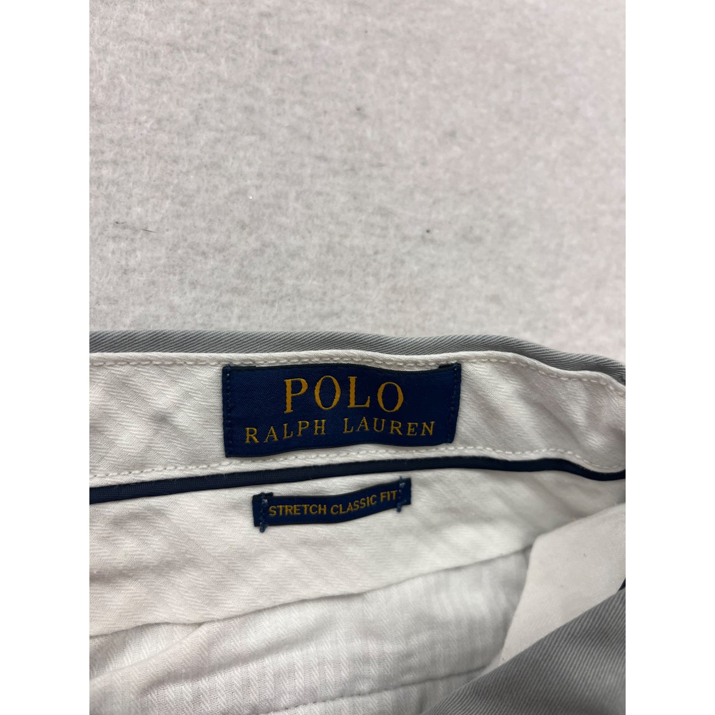 Polo Ralph Lauren Stretch Classic Fit Shorts Grey Size 29 #856A