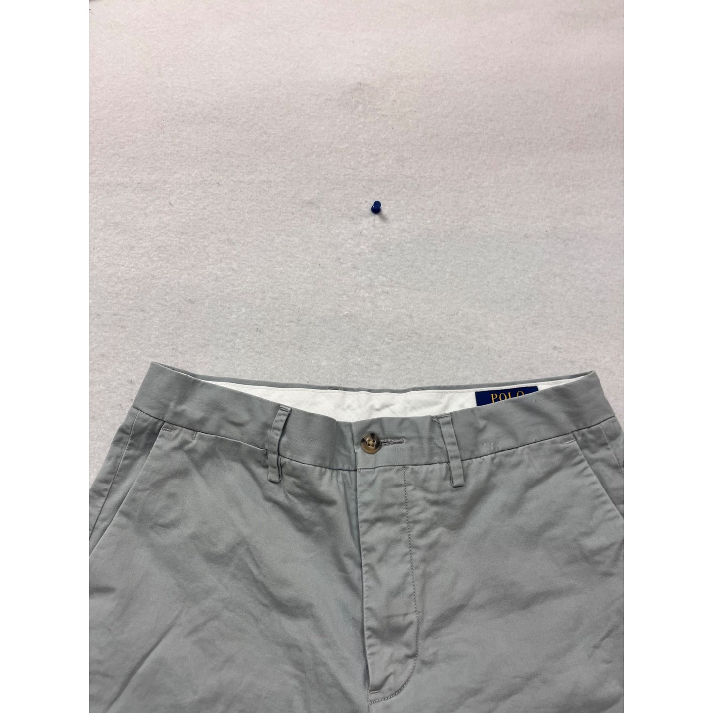 Polo Ralph Lauren Stretch Classic Fit Shorts Grey Size 29 #856A