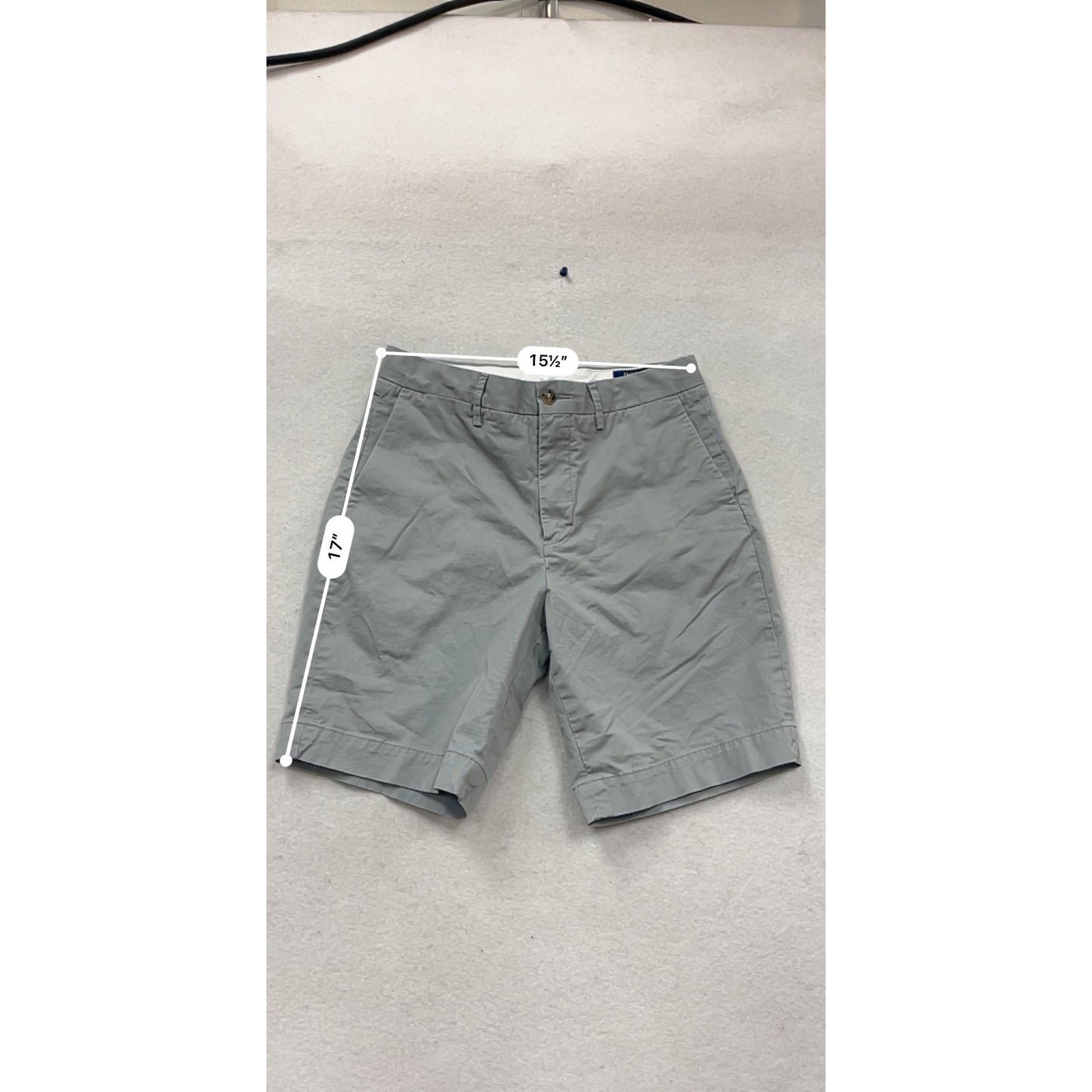 Polo Ralph Lauren Stretch Classic Fit Shorts Grey Size 29 #856A