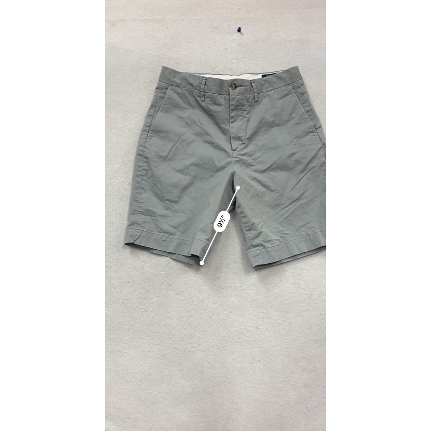 Polo Ralph Lauren Stretch Classic Fit Shorts Grey Size 29 #856A