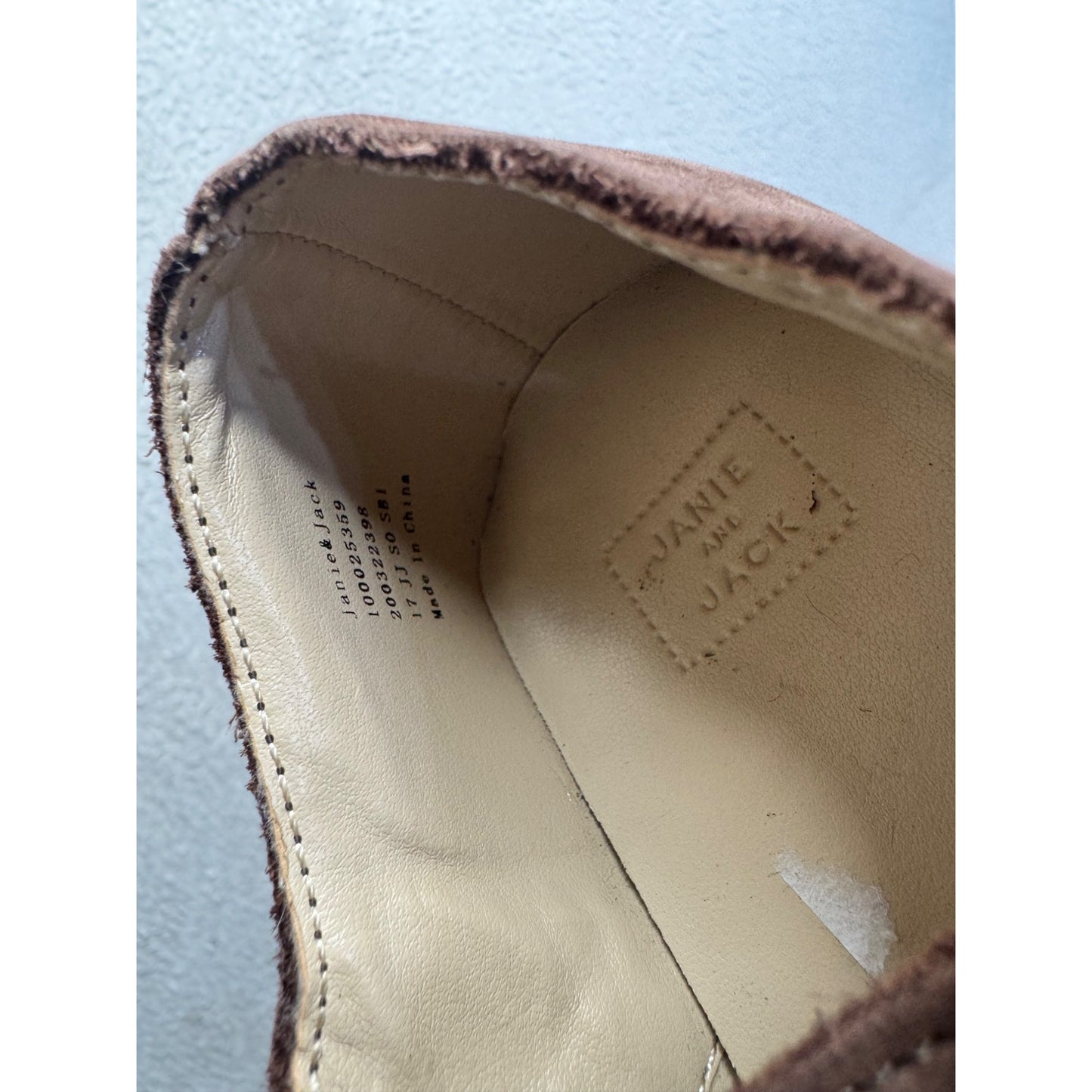 Brown Suede Lace-Up Oxford Shoes Womens Size 8 By Jack Rogers #383B