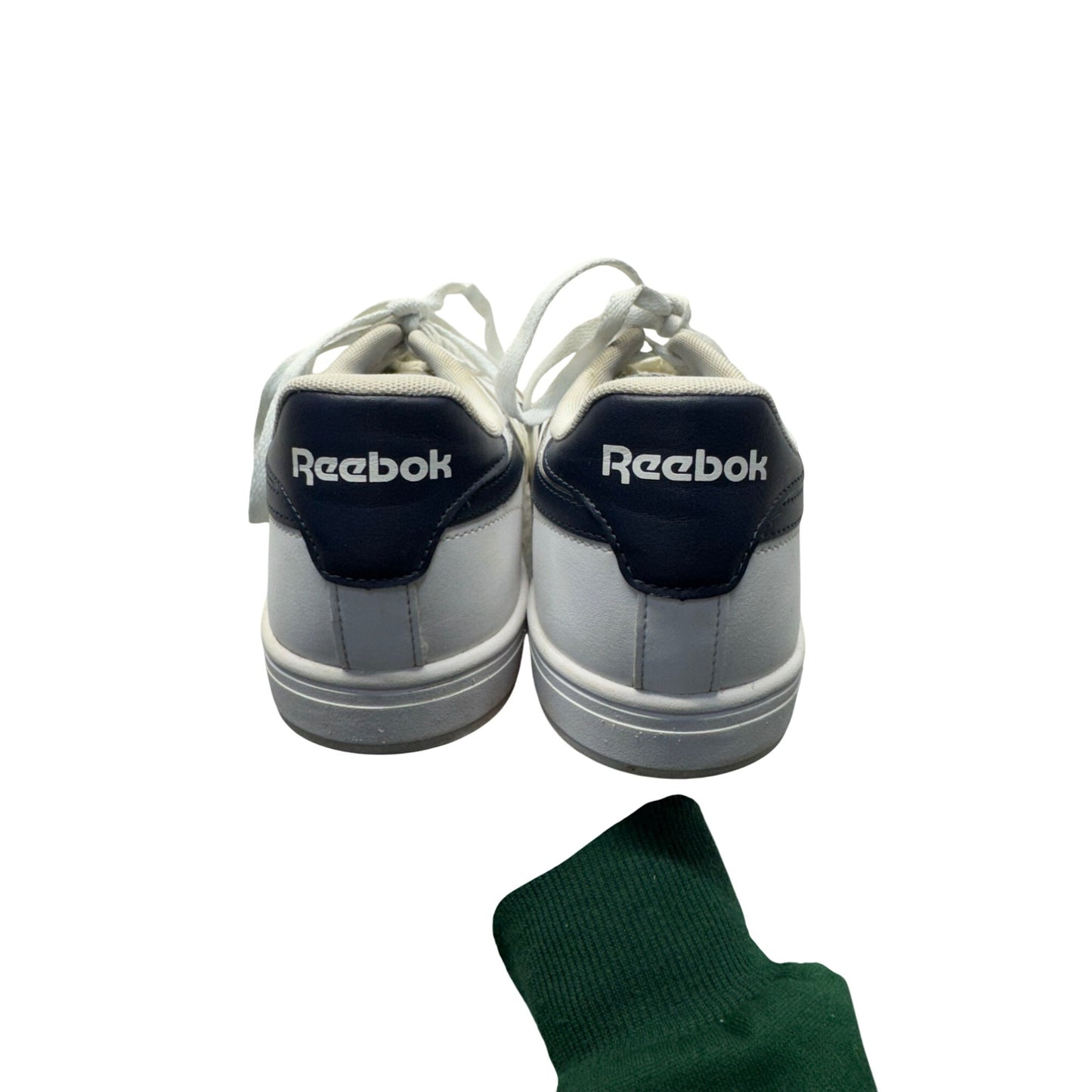 Reebok Mens White & Navy Sneakers #5982