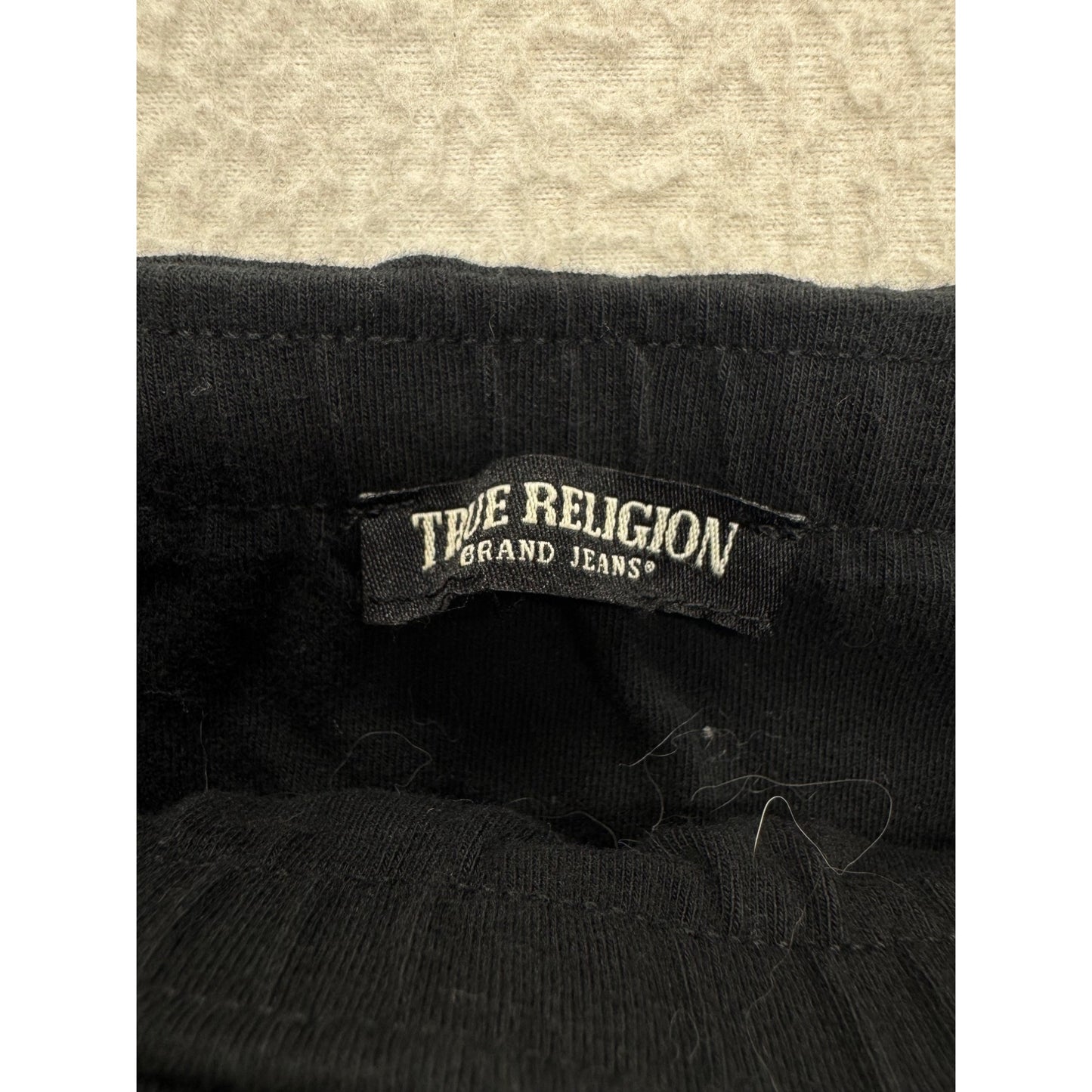 True Religion Womens Black Stretch Pencil Skirt RM#112790 Size M #9580