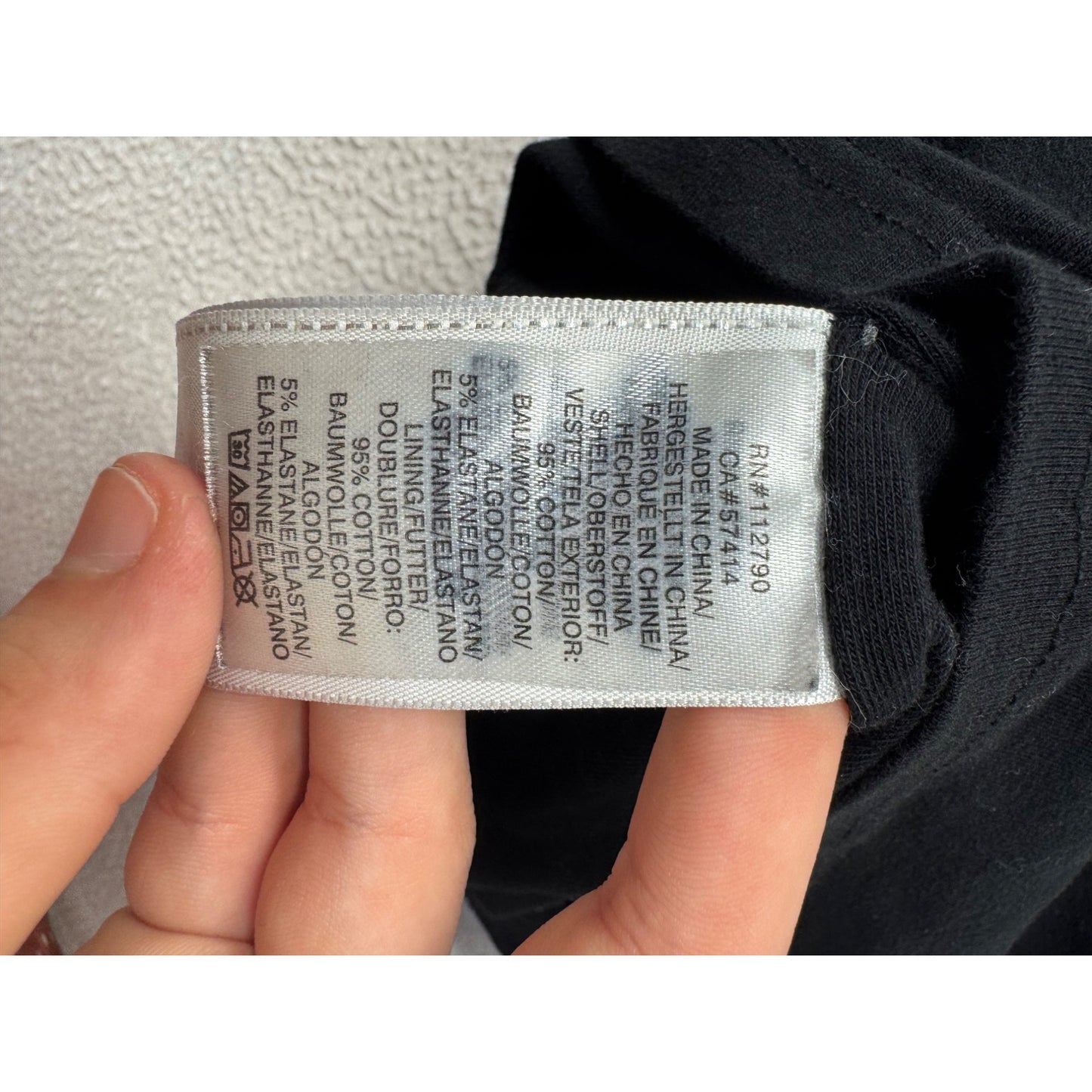 True Religion Womens Black Stretch Pencil Skirt RM#112790 Size M #9580