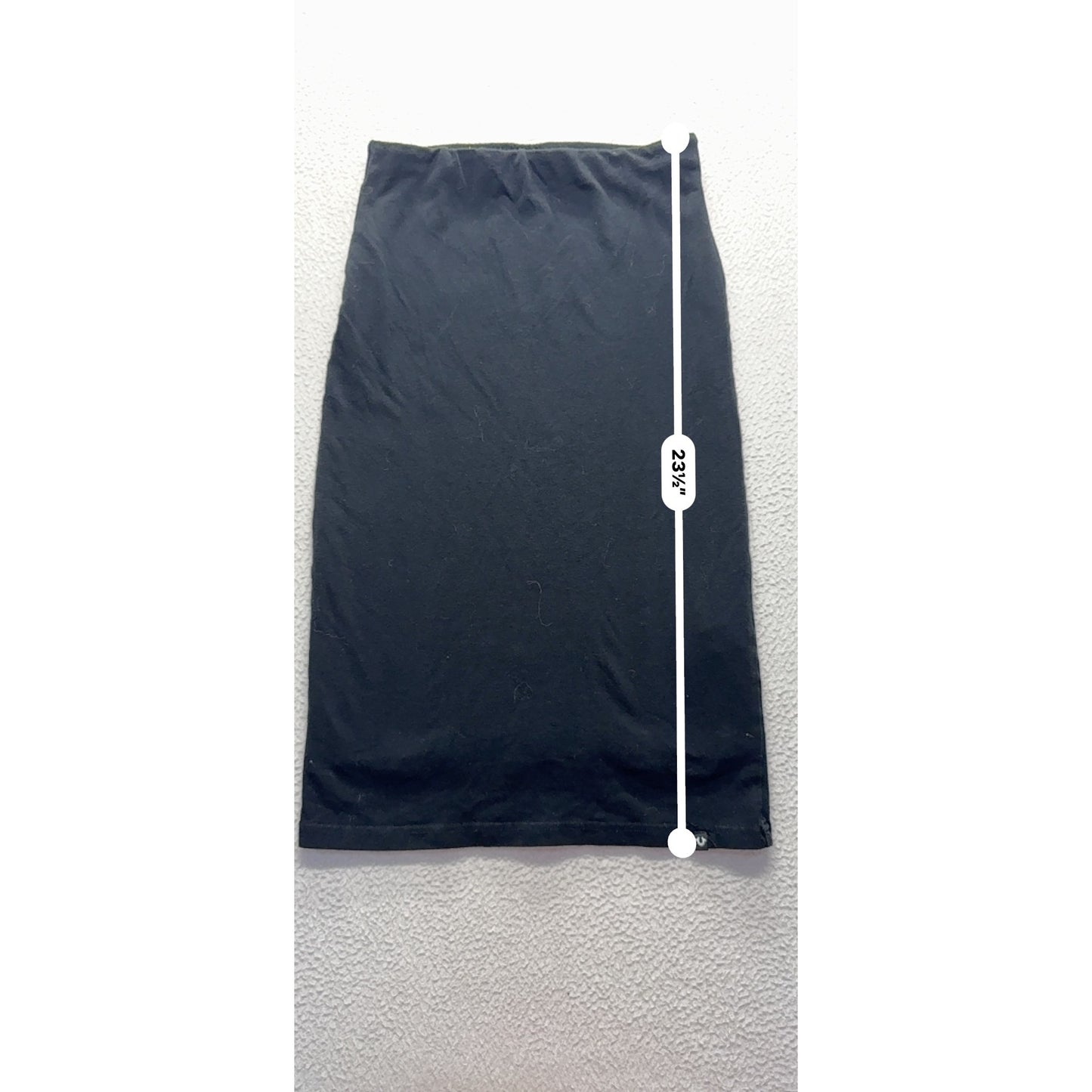 True Religion Womens Black Stretch Pencil Skirt RM#112790 Size M #9580