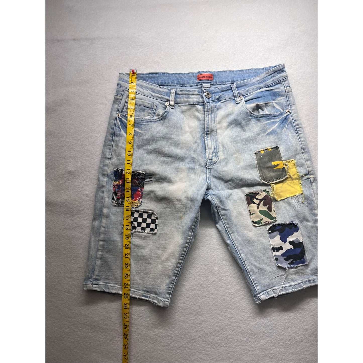 Men’s Embellished Bleecker & Merced Y2K Shorts