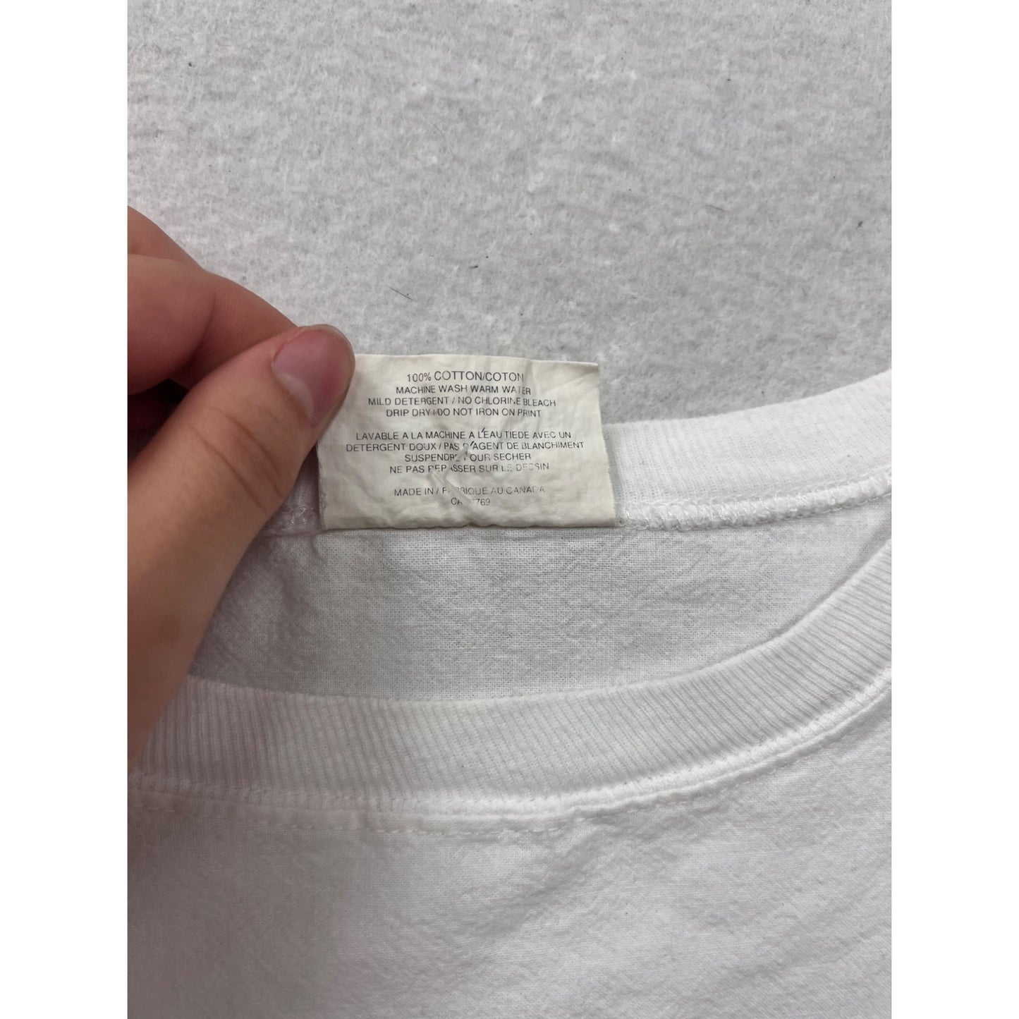 Vintage 90s Rockies Cropped Long Sleeve Tee XL  #8718