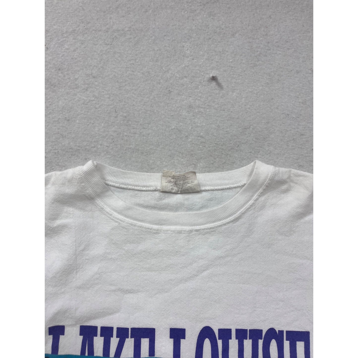 Vintage 90s Rockies Cropped Long Sleeve Tee XL  #8718