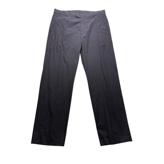 Banana Republic Mens 35x34 Navy Pinstripe  Dress Pants #7559