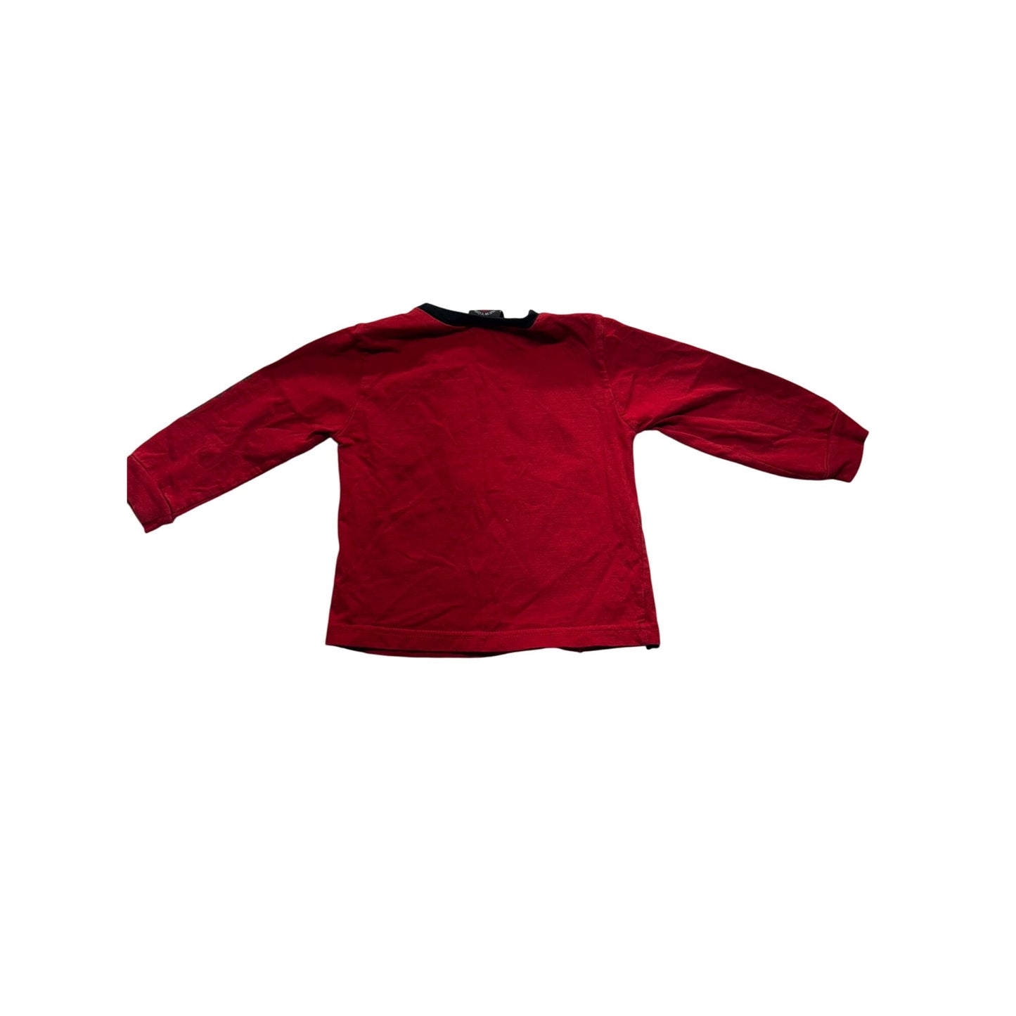 Enyce Toddler Boys Red Long Sleeve Graphic T-Shirt #7642