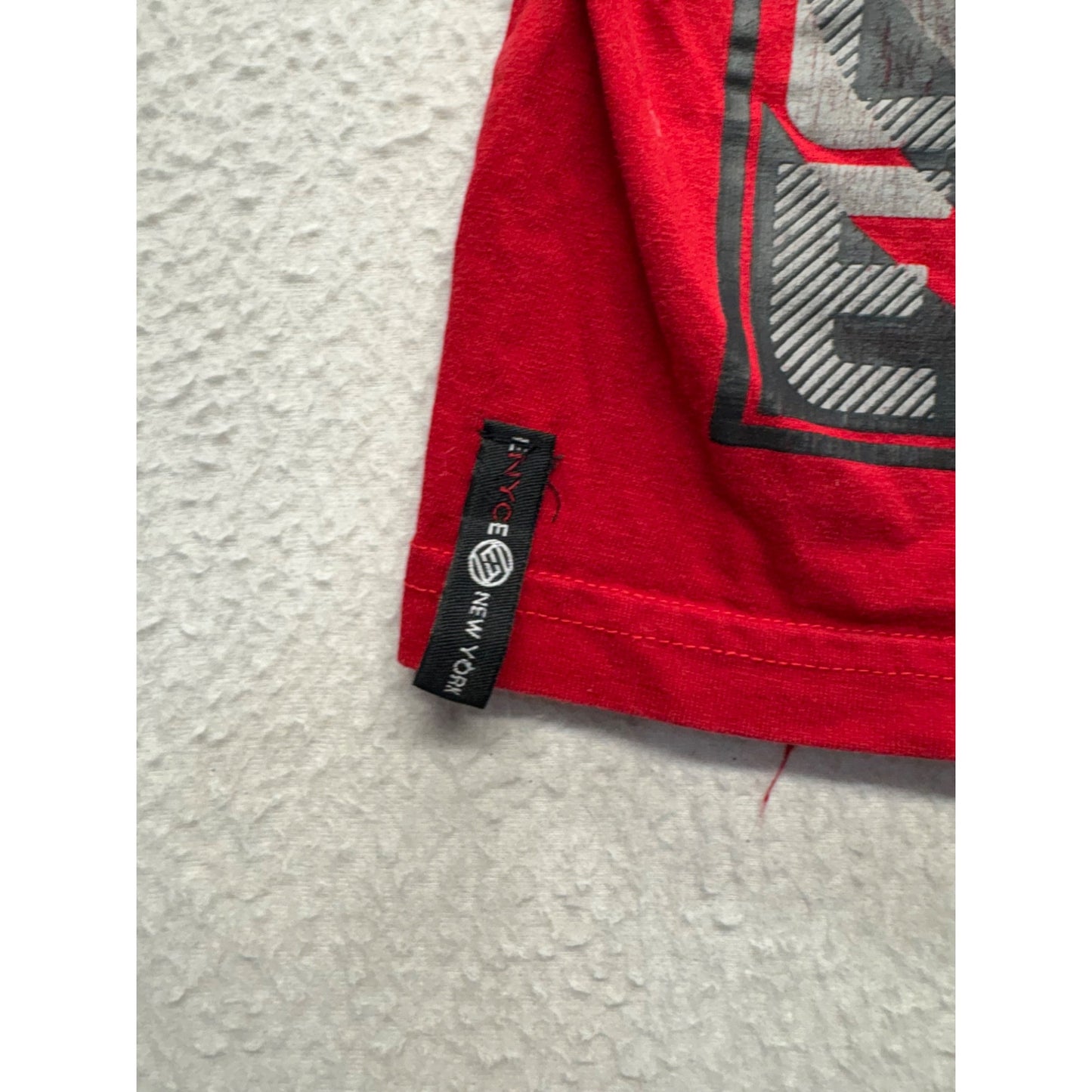 Enyce Toddler Boys Red Long Sleeve Graphic T-Shirt #7642