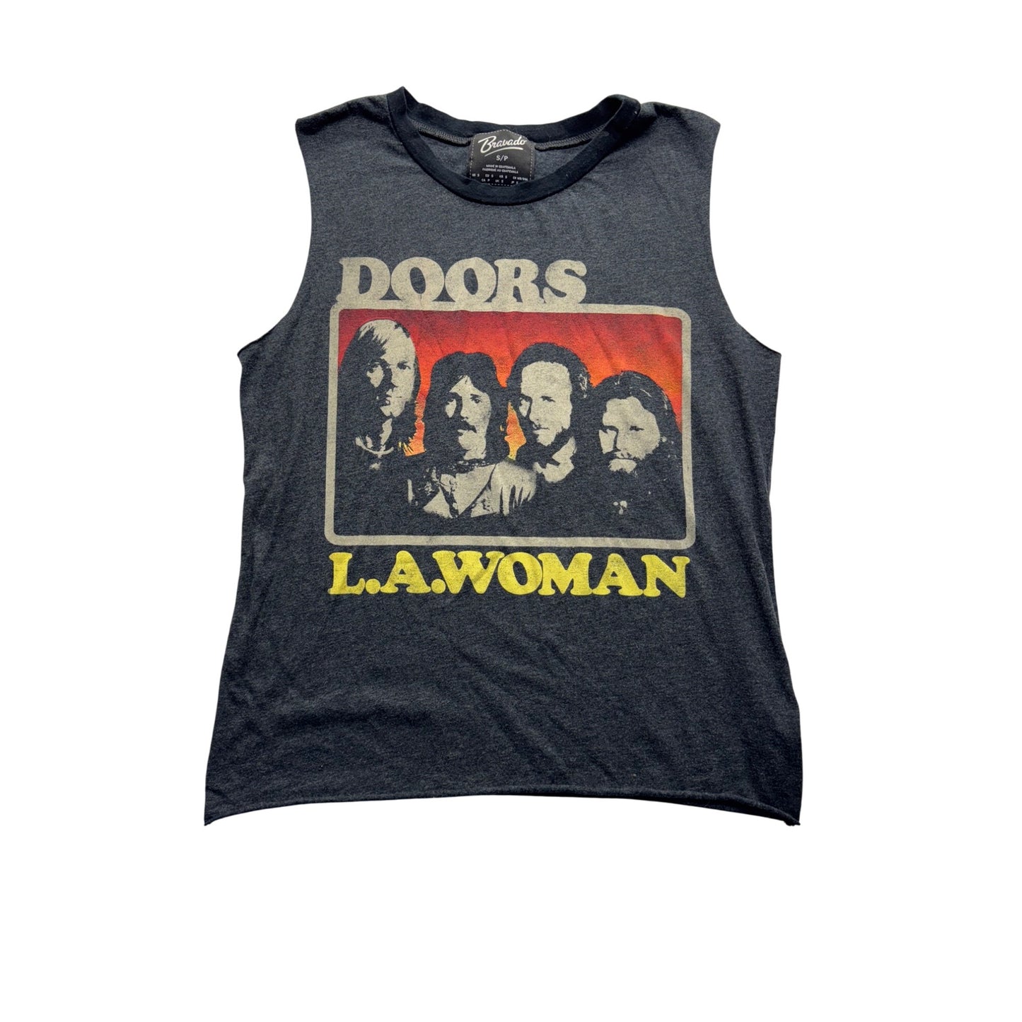 The Doors L.A. Woman Sleeveless T-Shirt By Bravado S #7922
