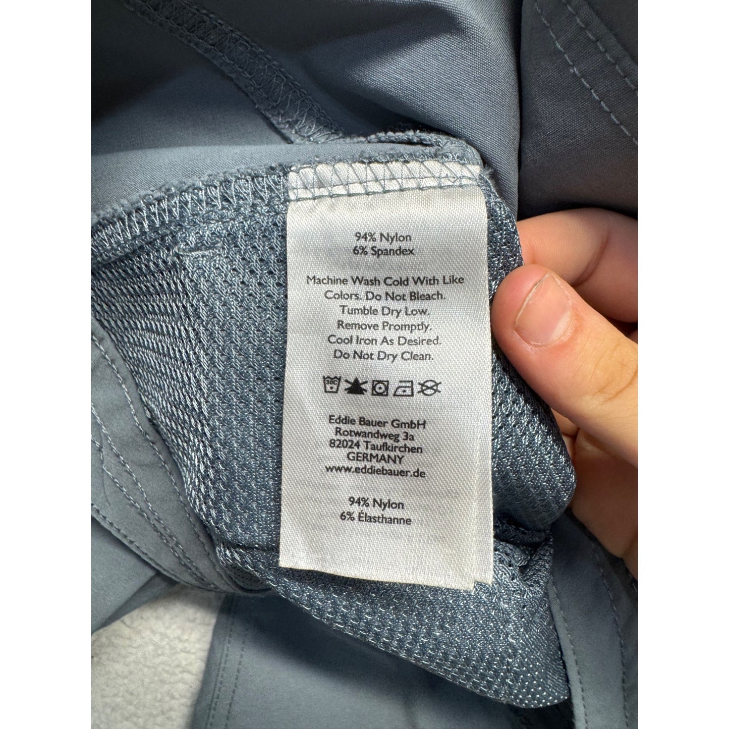 Eddie Bauer First Ascent Gray Capri Pants Size 16 With Cargo Pockets #9256