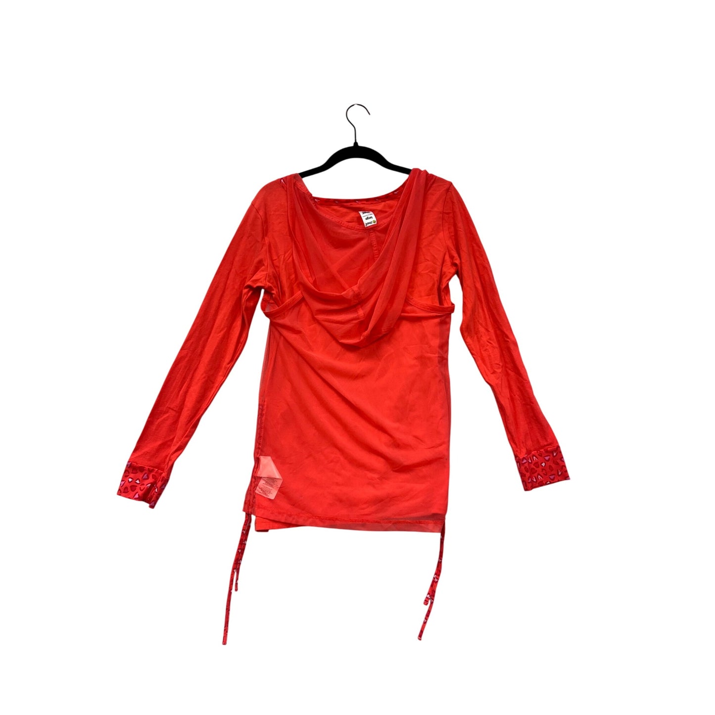 Zumba Womens Long-Sleeve Red Top #61A