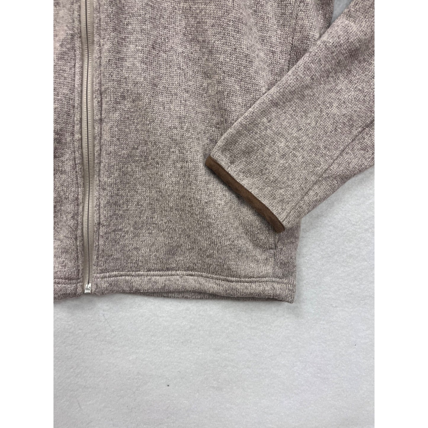 Browning Large Full-Zip Heather Gray Jacket With Embroidered Logo #8959