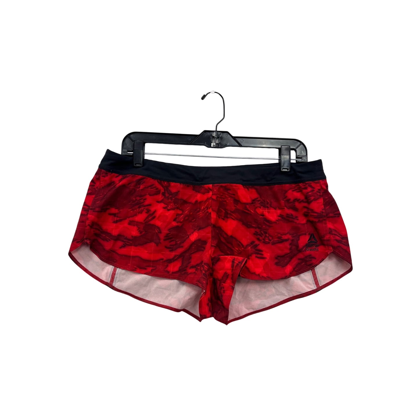 Reebok Crossfit Red Camo Running Shorts Size M #8943