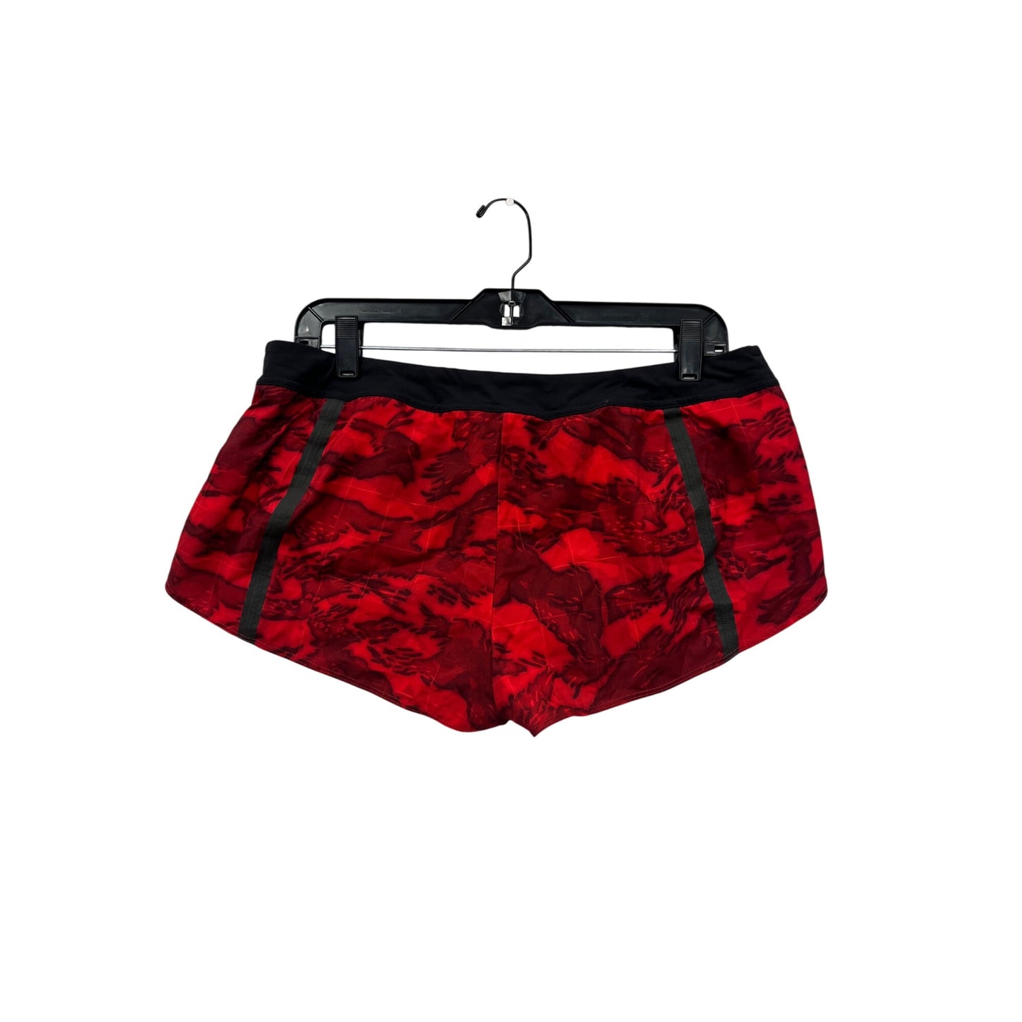 Reebok Crossfit Red Camo Running Shorts Size M #8943