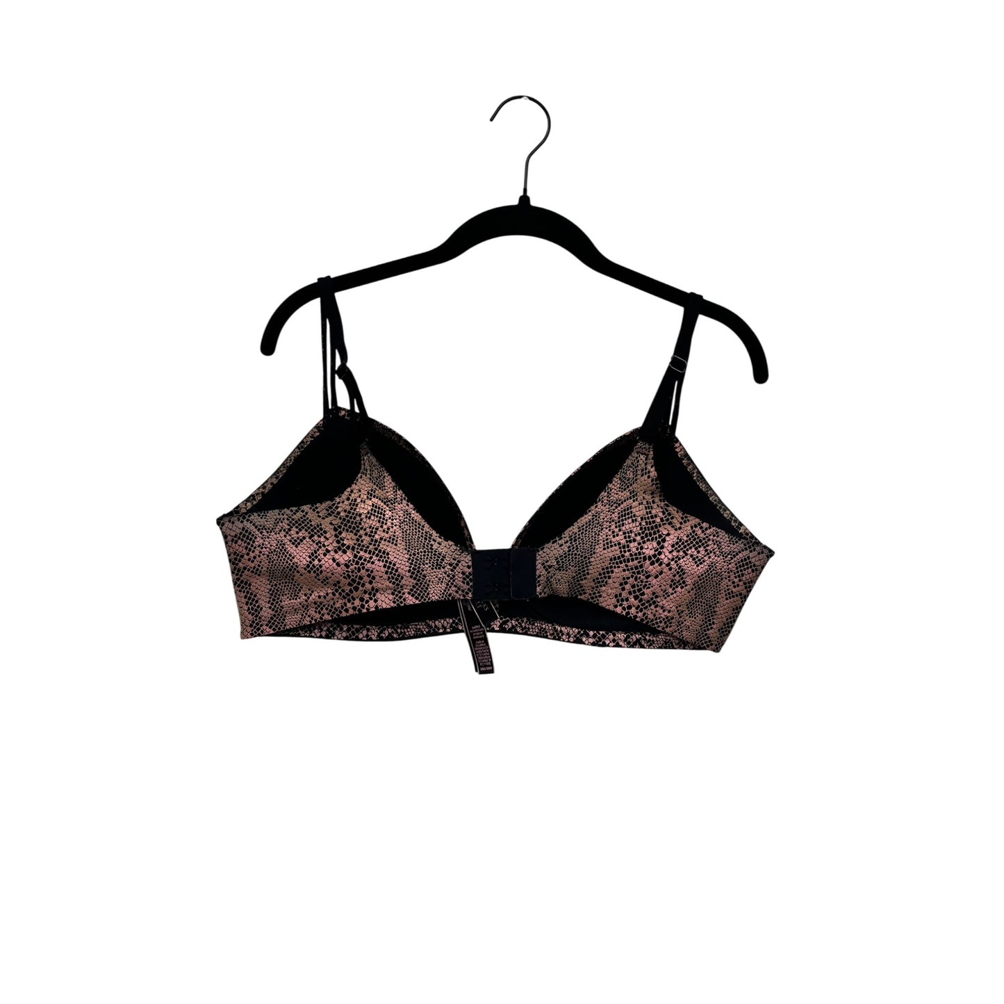 Victorias Secret Snake Print Padded Non-Wire Bra 36D #8747