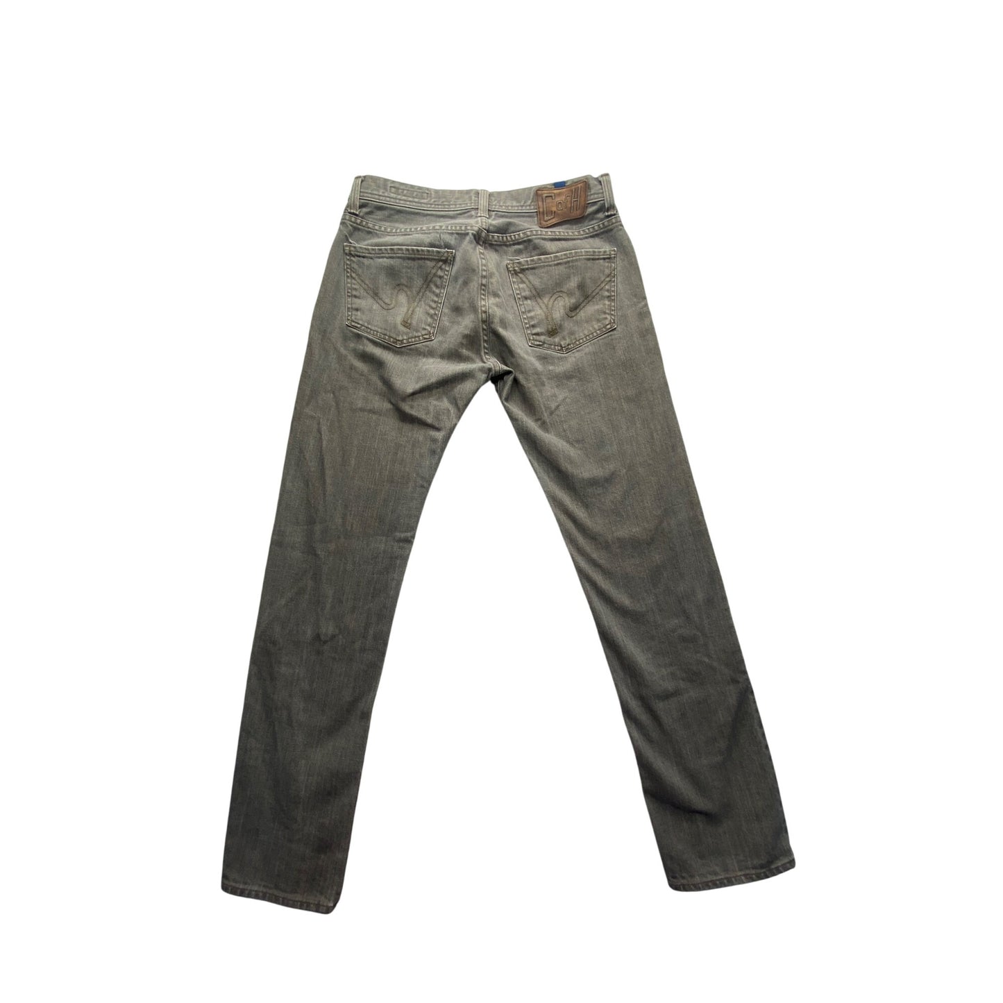 Citizens Of Humanity Gray Denim Straight Leg Jeans Size 32 #7200