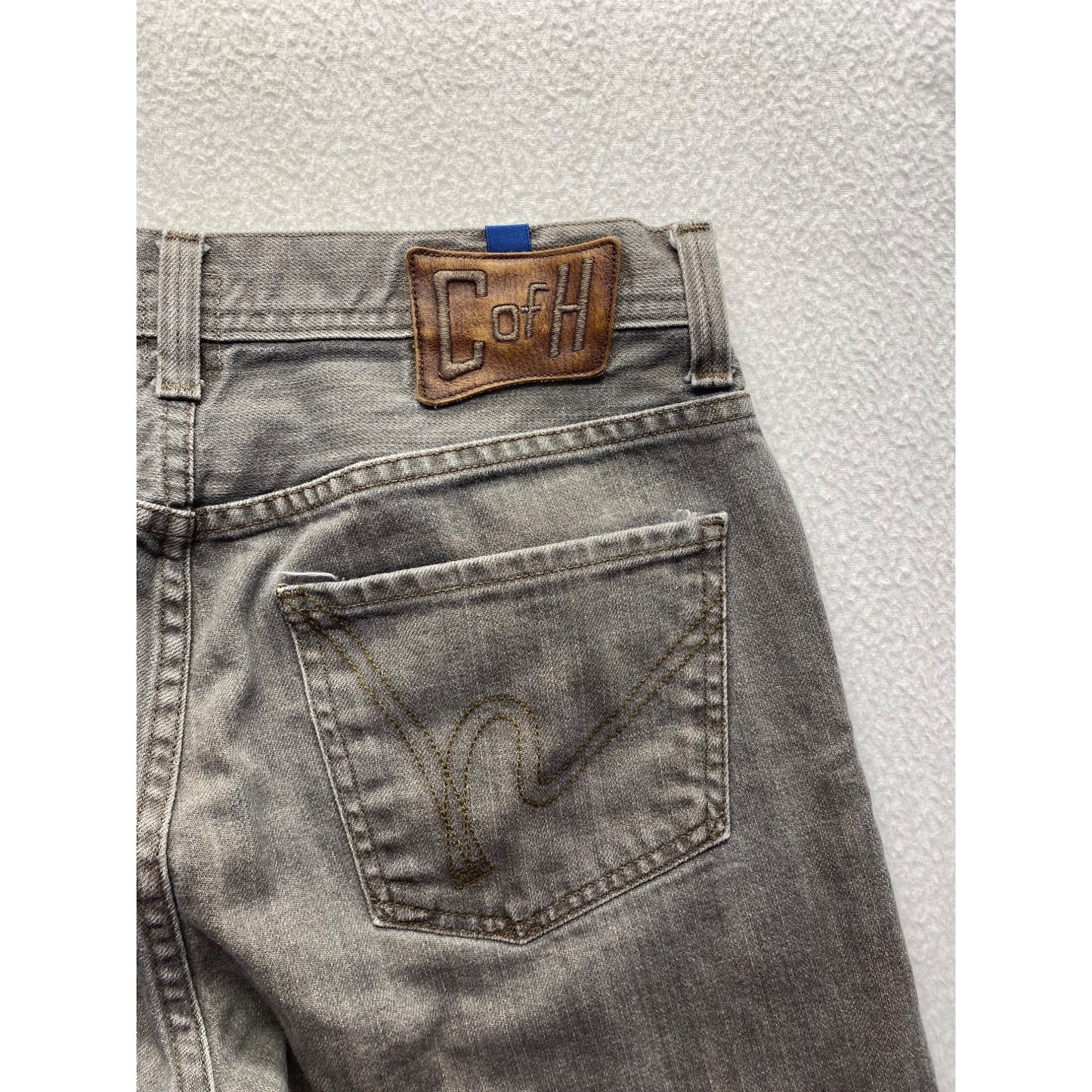 Citizens Of Humanity Gray Denim Straight Leg Jeans Size 32 #7200