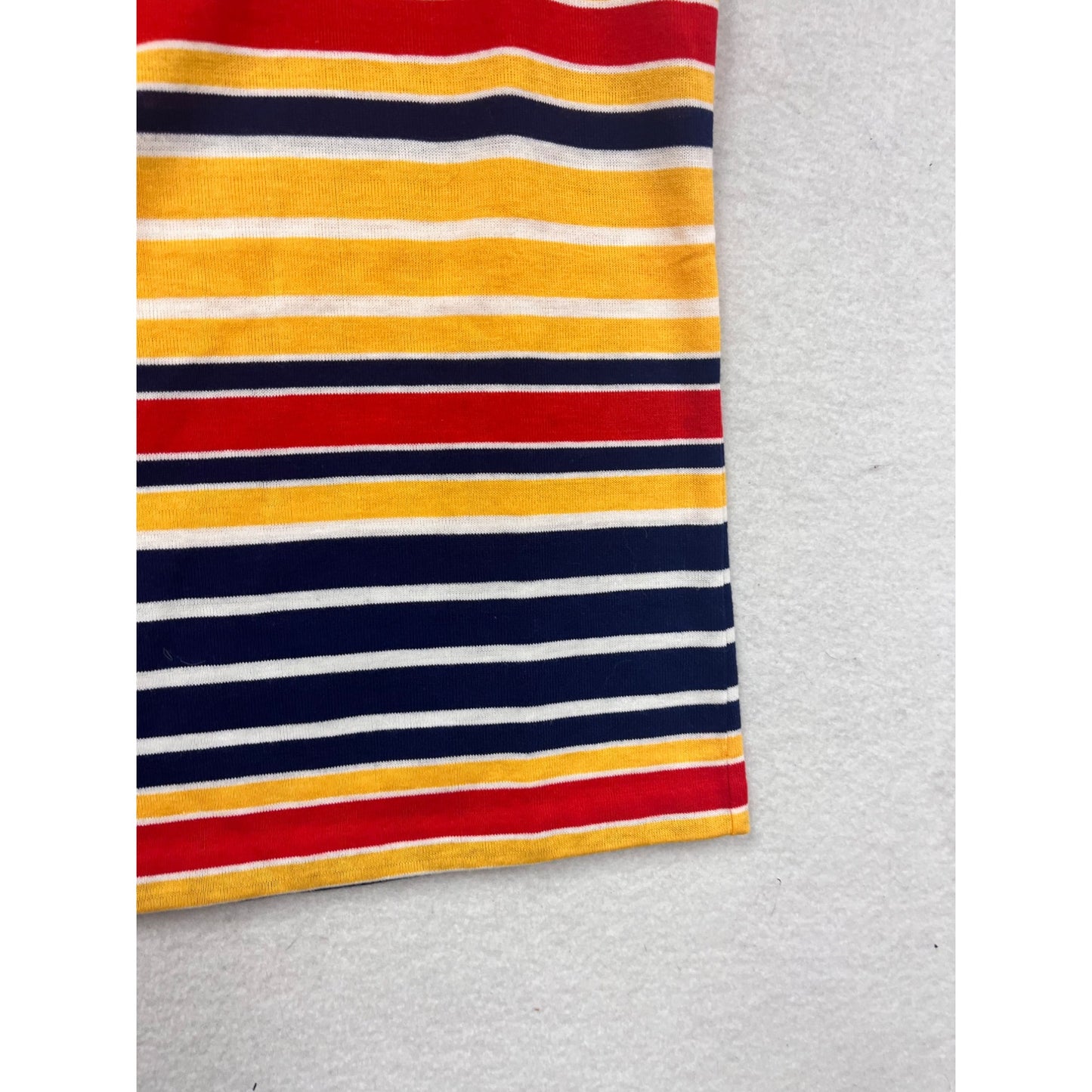 Striped Sleeveless Tank Top With Tie Straps By Aileen Size L (14) #8593