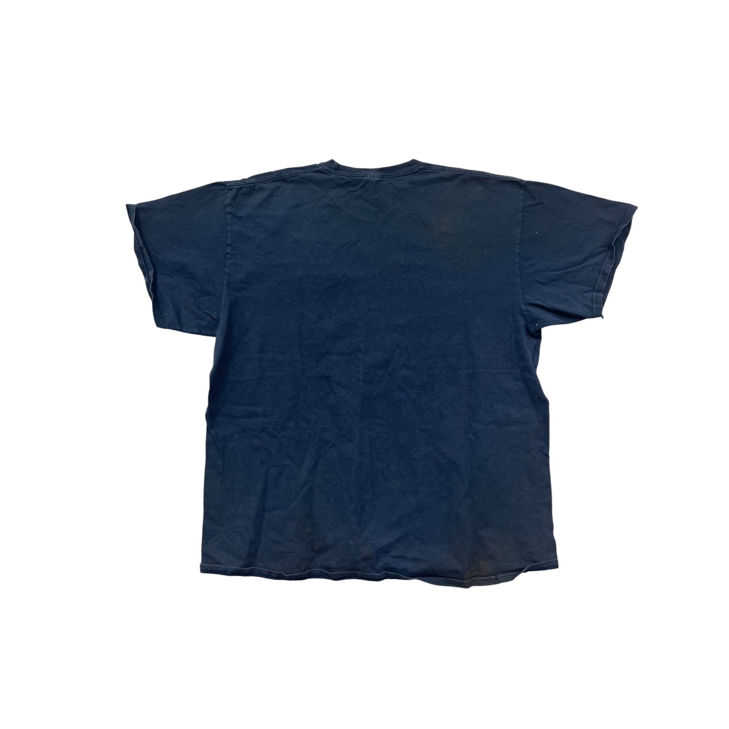Vintage 90s MDV Logo T-Shirt Blue XL #8161