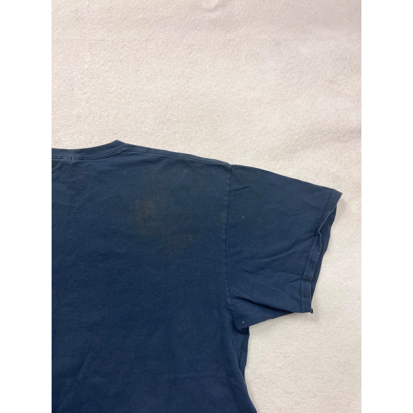 Vintage 90s MDV Logo T-Shirt Blue XL #8161