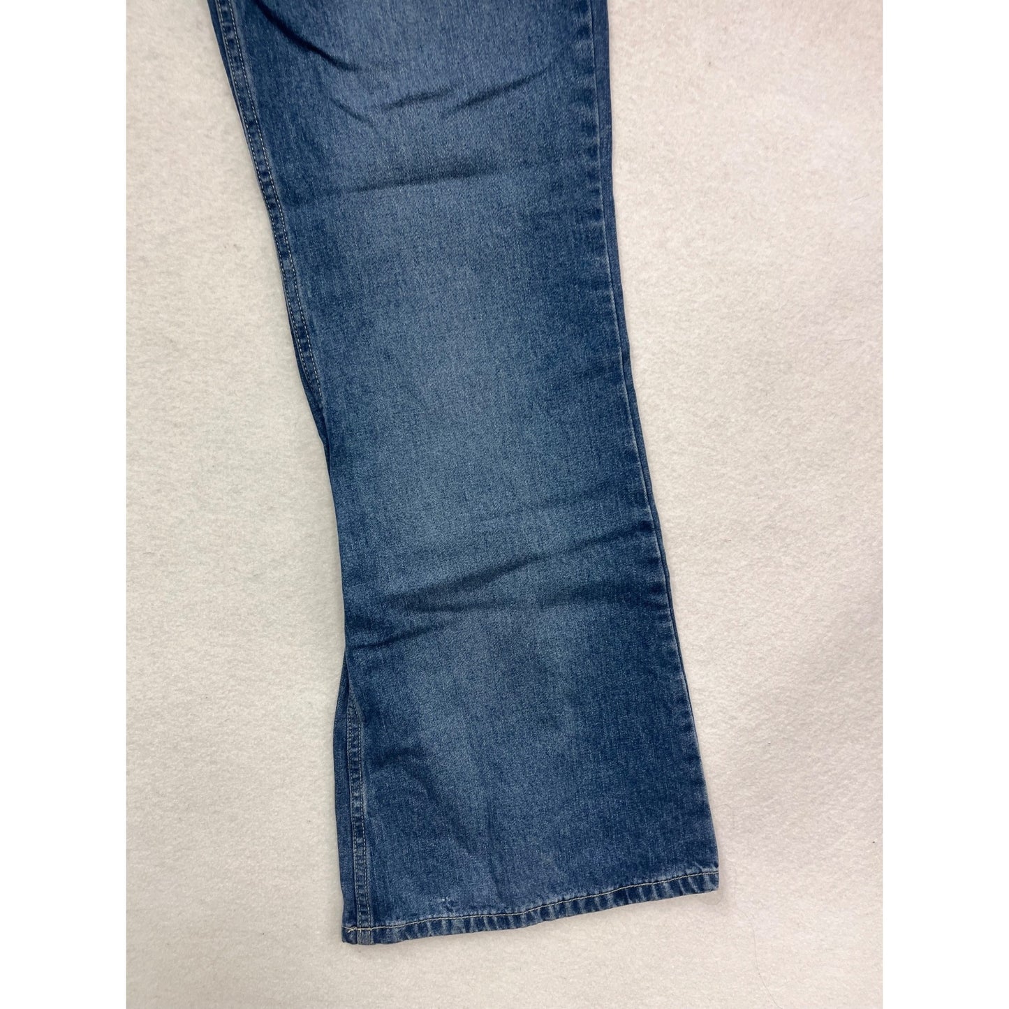 Vintage Vanity Flared Blue Denim Jeans Size 8-10 #122C