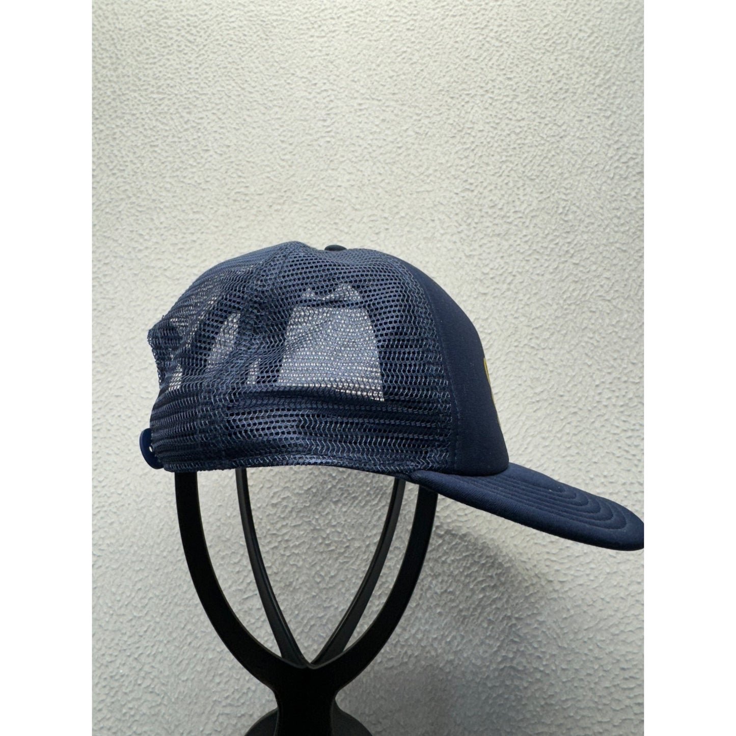 Green Goods Navy Mesh Trucker Hat By Sportiqe Adjustable Snapback #9237