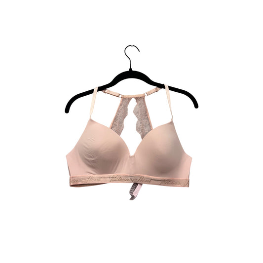 Victorias Secret Light Pink Lace Racerback Push-Up Bra Size 36C #6968