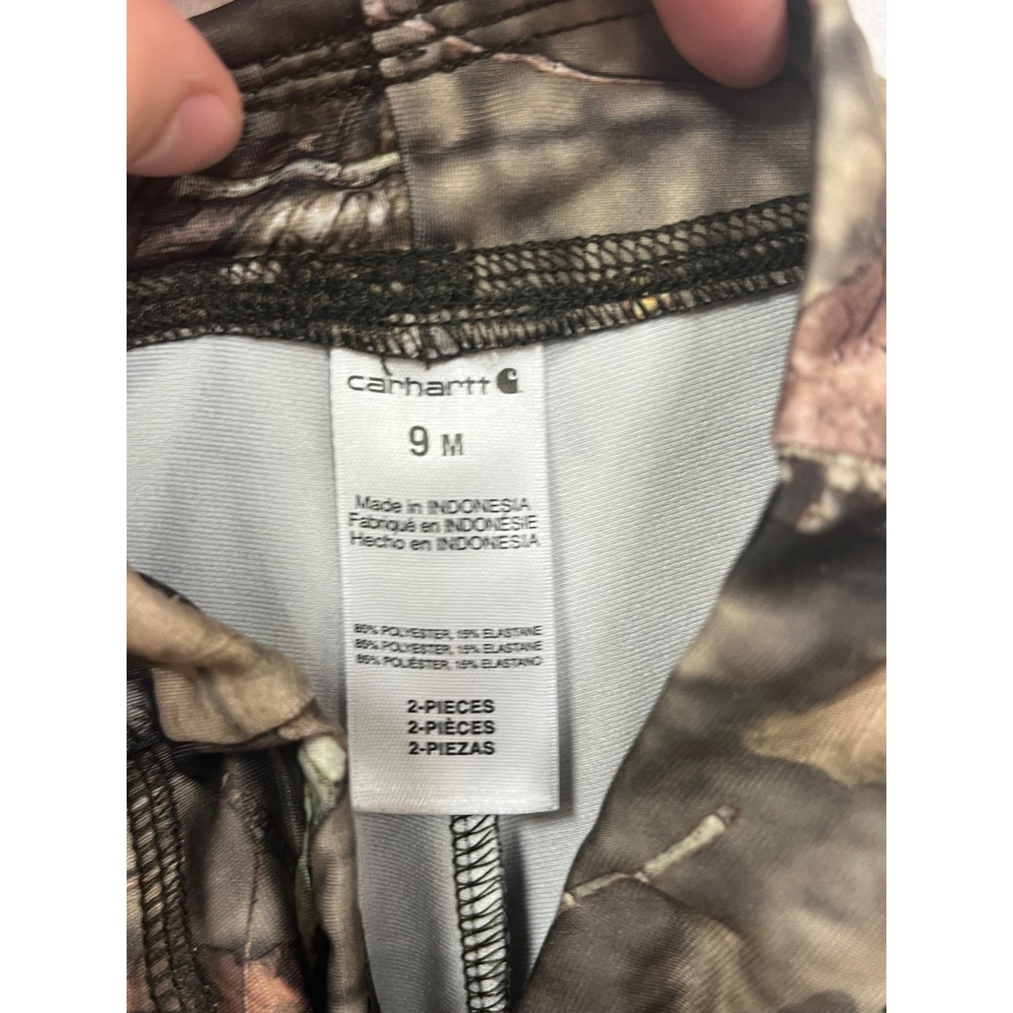 Carhartt Baby 9M Camo Print Shorts #8547