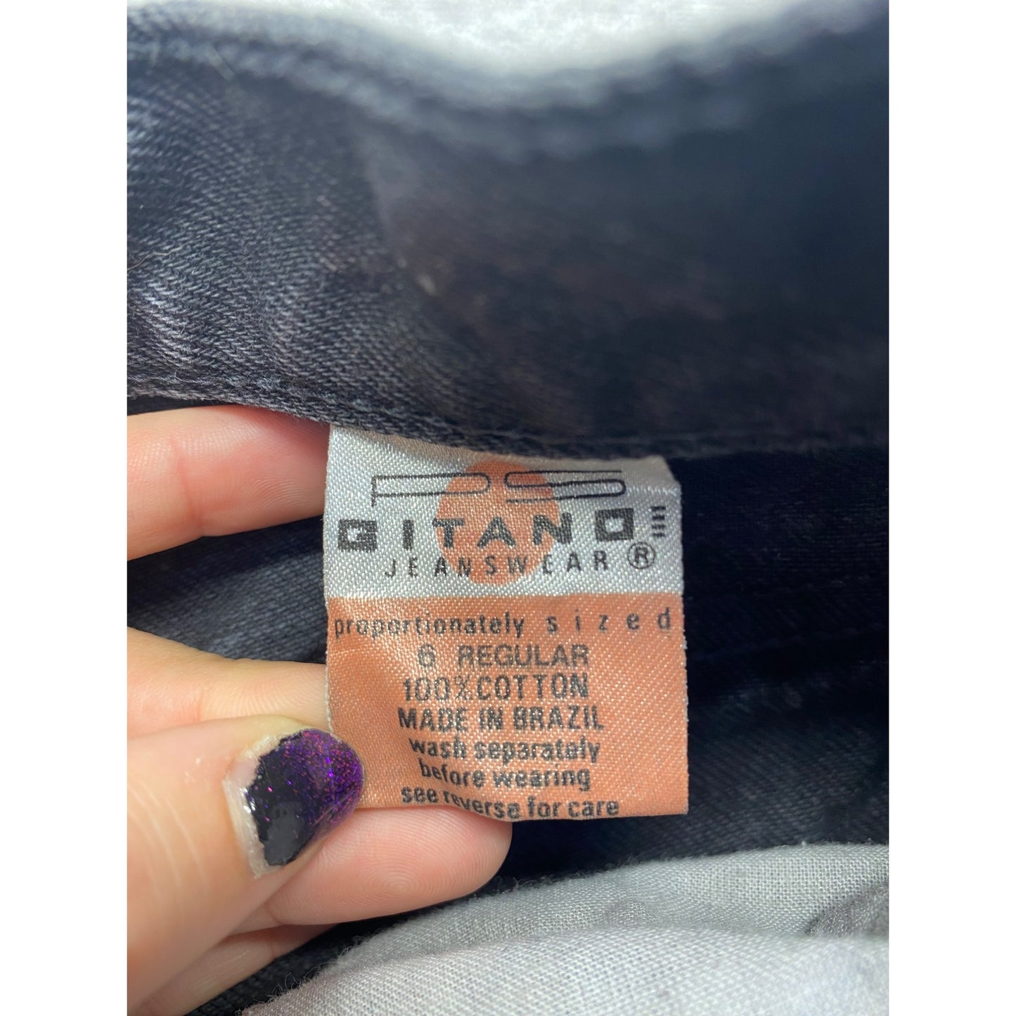 Vintage Gitano mom jeans #3996