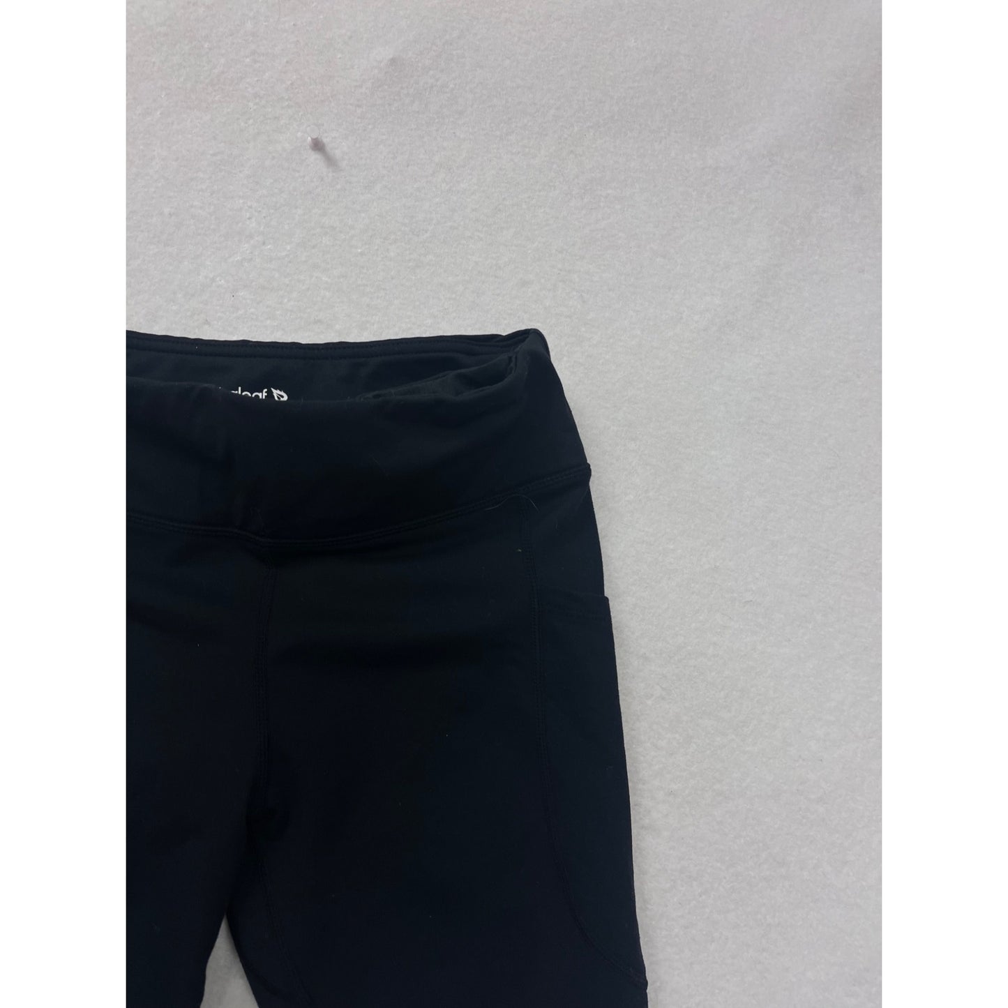 Baleaf High-Waisted Black Leggings With Pockets L #8637