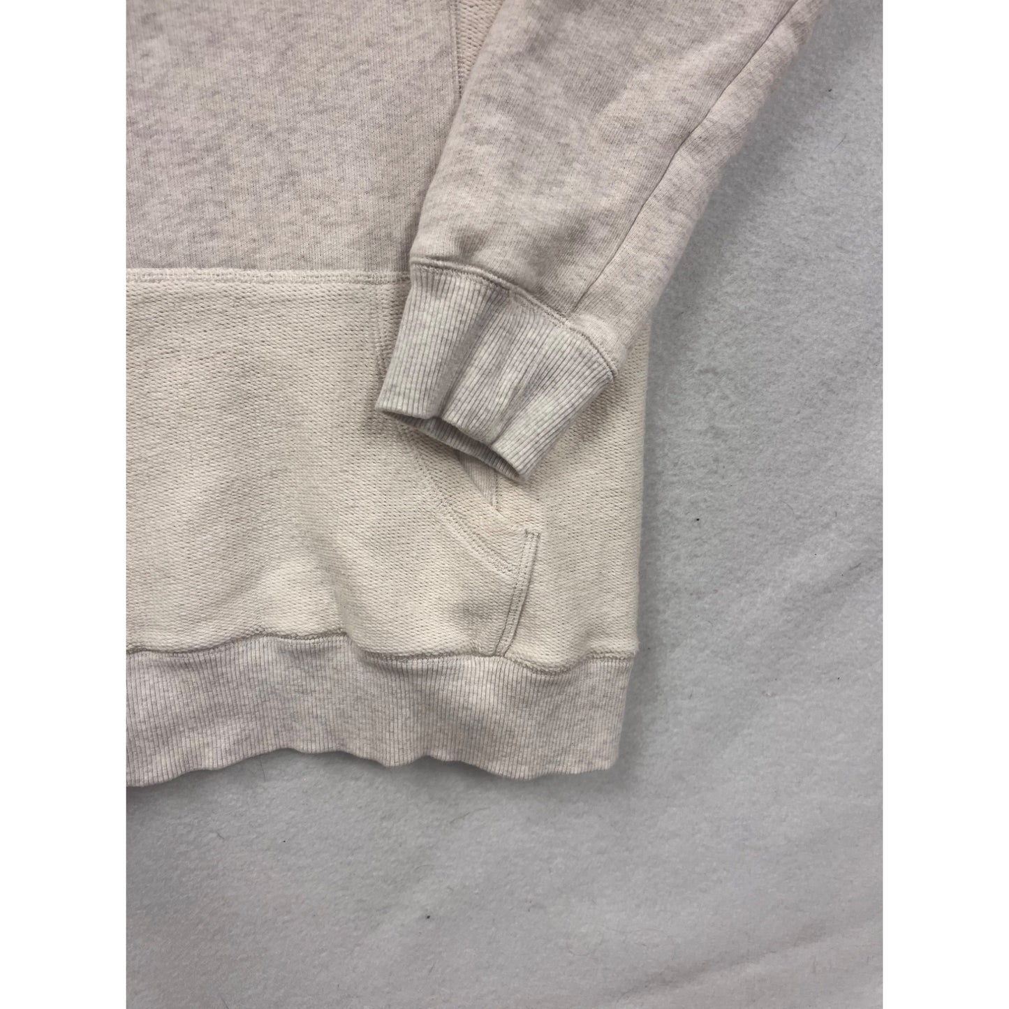 Indian Women’s Light Gray V-Neck Sweatshirt L #8725