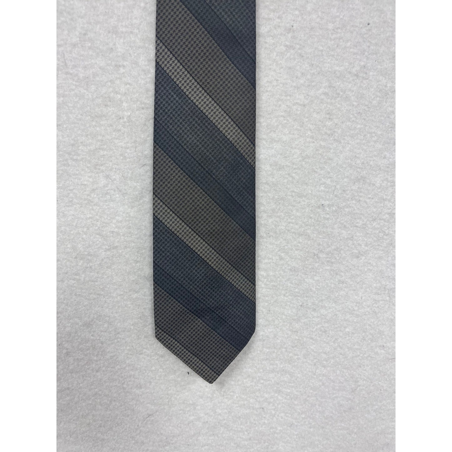 Tex Tan Mens Striped Necktie Made In USA #547A