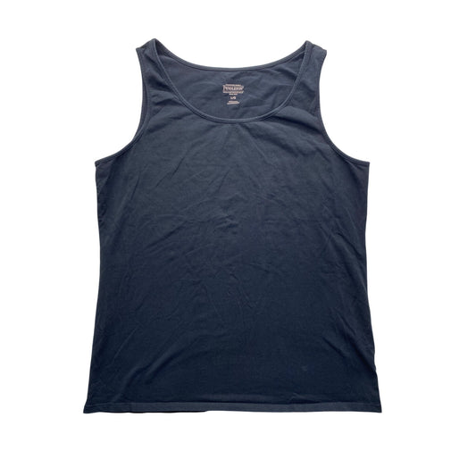 Pendleton Womens Large Black Tank Top Cotton & Spandex Blend #5850