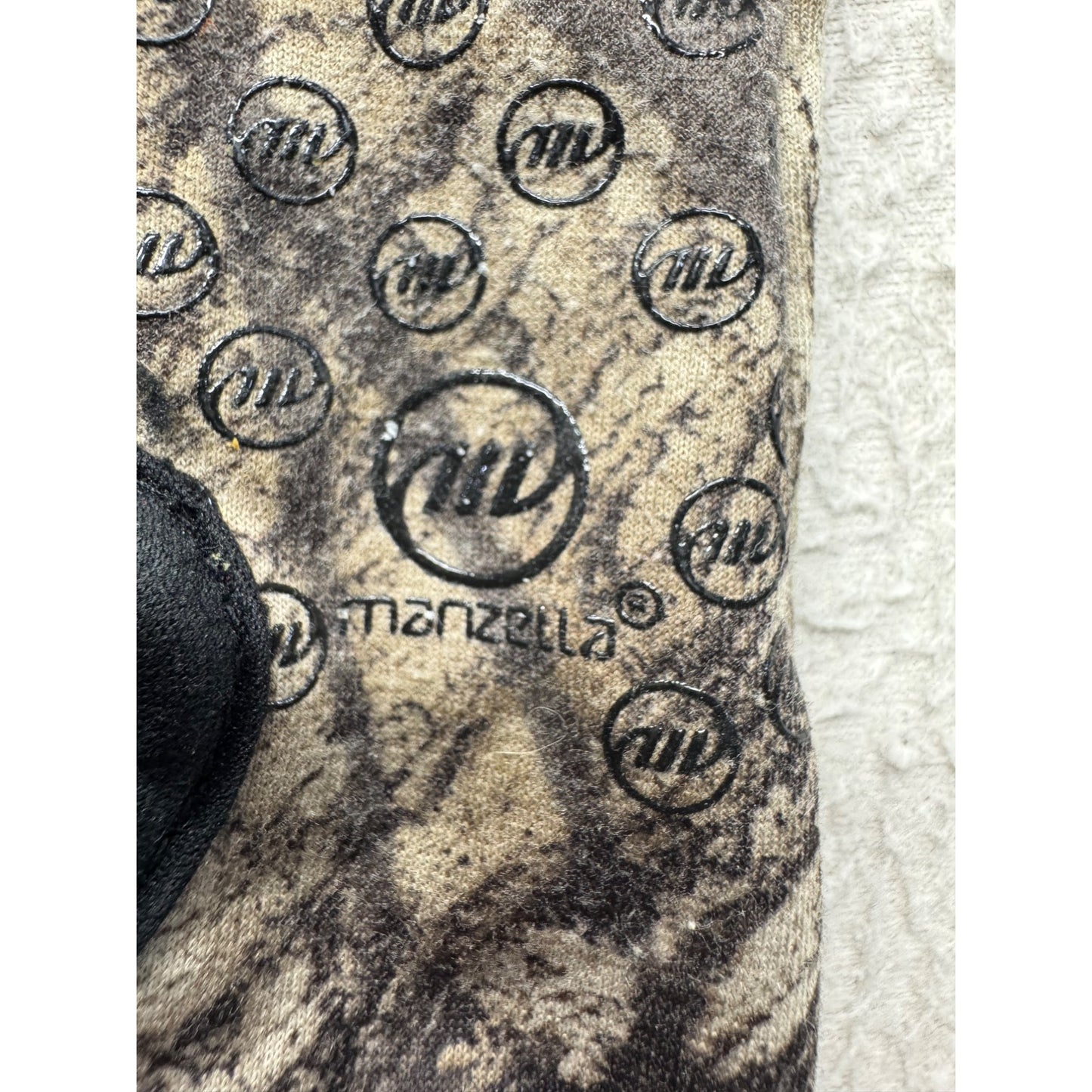 Manzella Camouflage Thermal Gloves Hunting / Winter With Grip #9899
