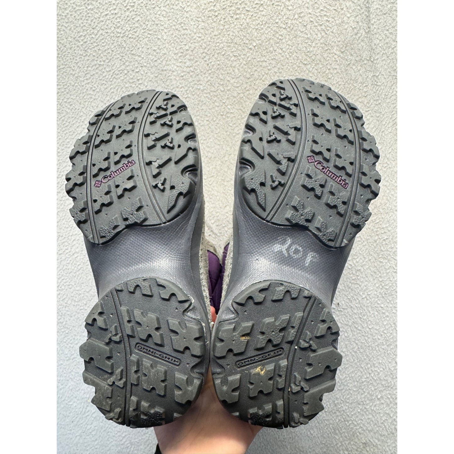 Columbia Waterproof Insulated Winter Boots With Faux Fur & Quilted Size 7 #139B