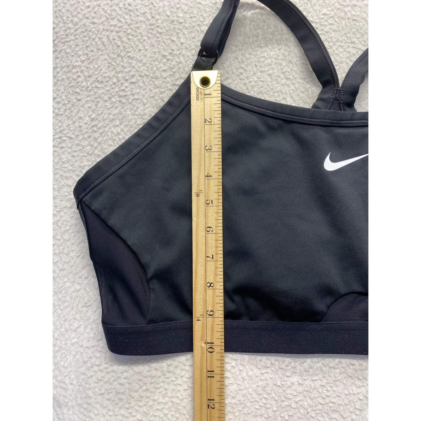 Nike Womens Dri-Fit Black Sports Bra Size 3X #7025