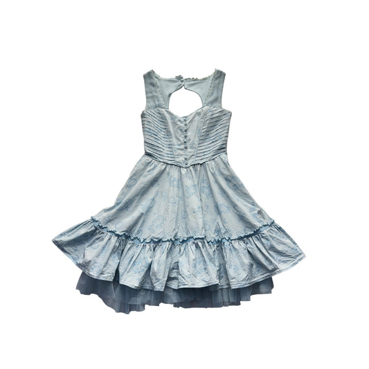 Disney Alice Through The Looking Glass Blue Corset Back Dress MD #9720