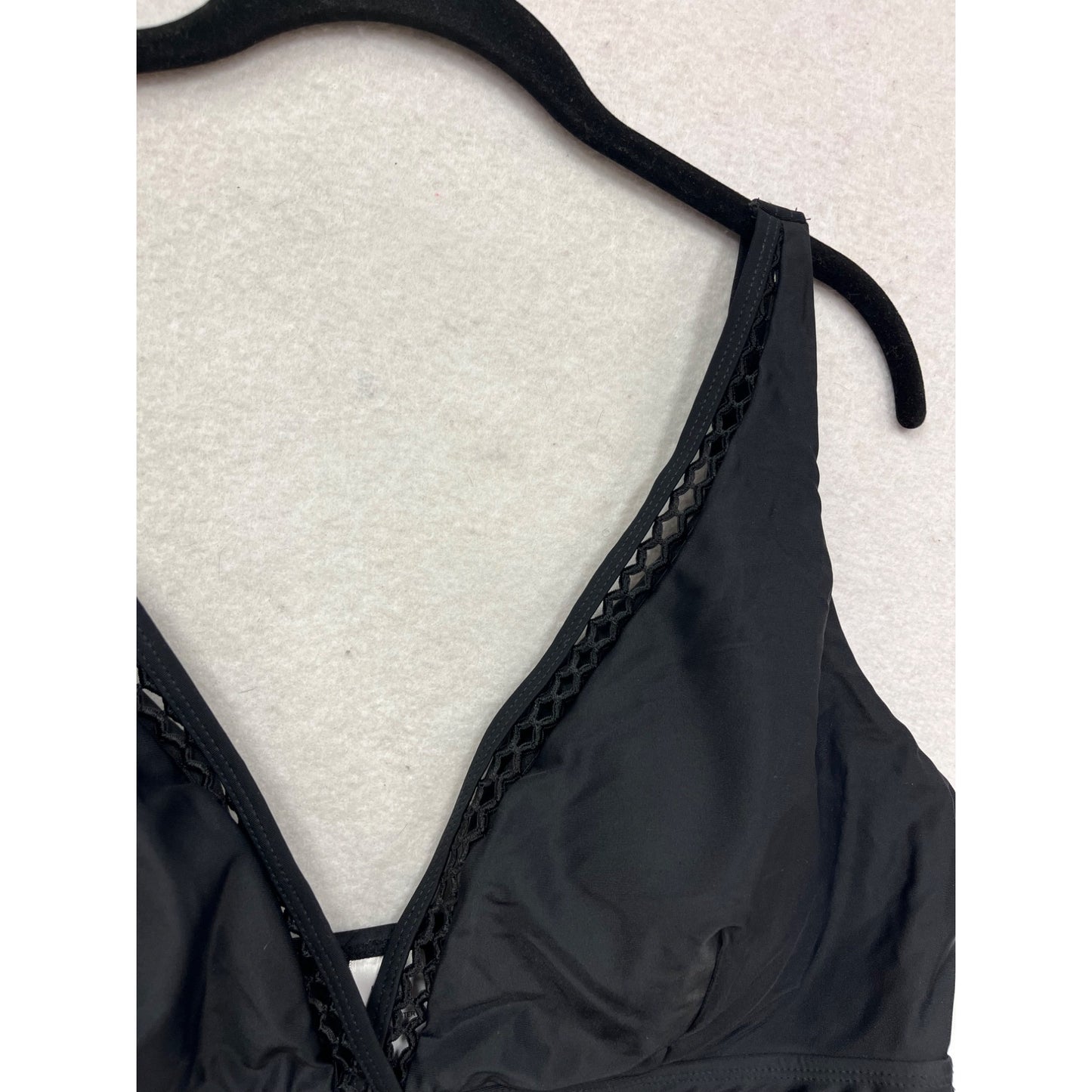 Black One-Piece Swimsuit 2XL By Meet.Curve #8776